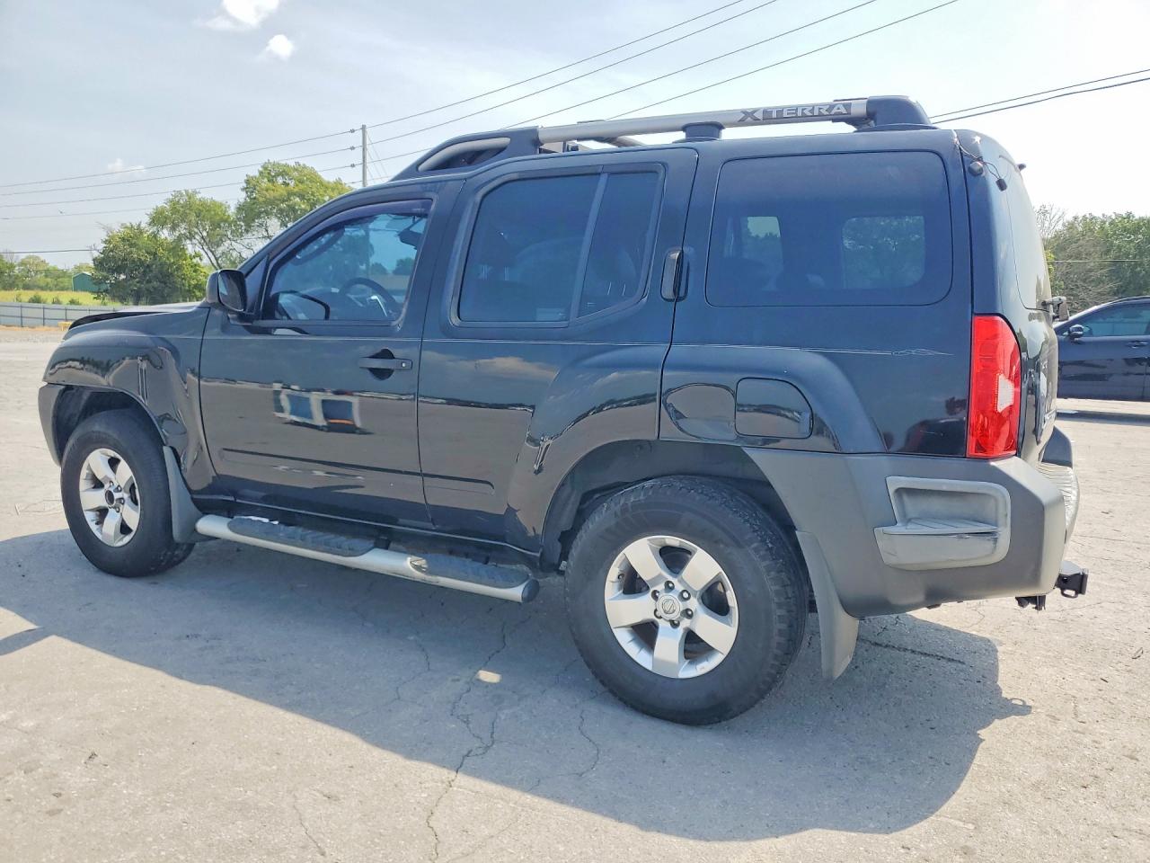 2010 Nissan Xterra X Black vin: 5N1AN0NW1AC508699