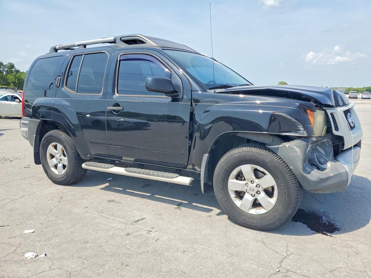 2010 Nissan Xterra X Black vin: 5N1AN0NW1AC508699