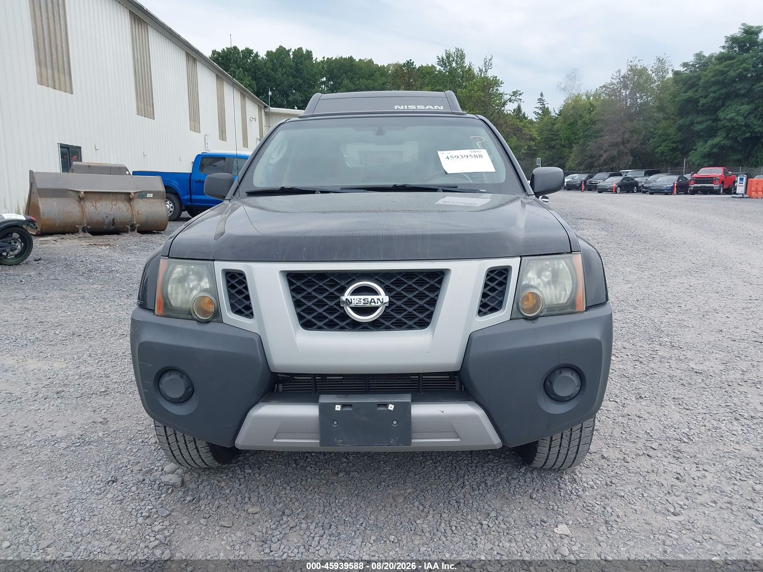 2011 Nissan Xterra S Black vin: 5N1AN0NW1BC514827