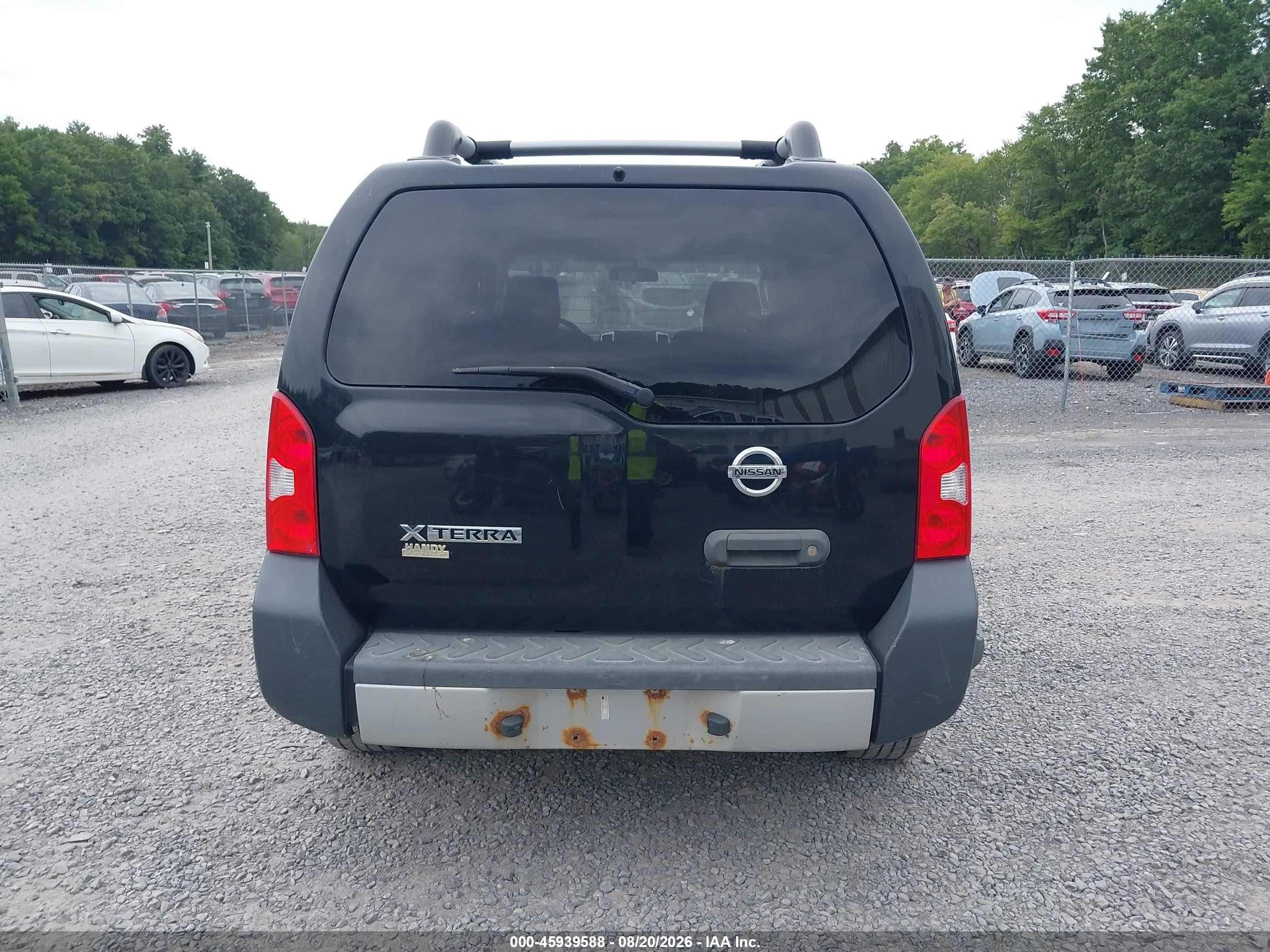 2011 Nissan Xterra S Black vin: 5N1AN0NW1BC514827