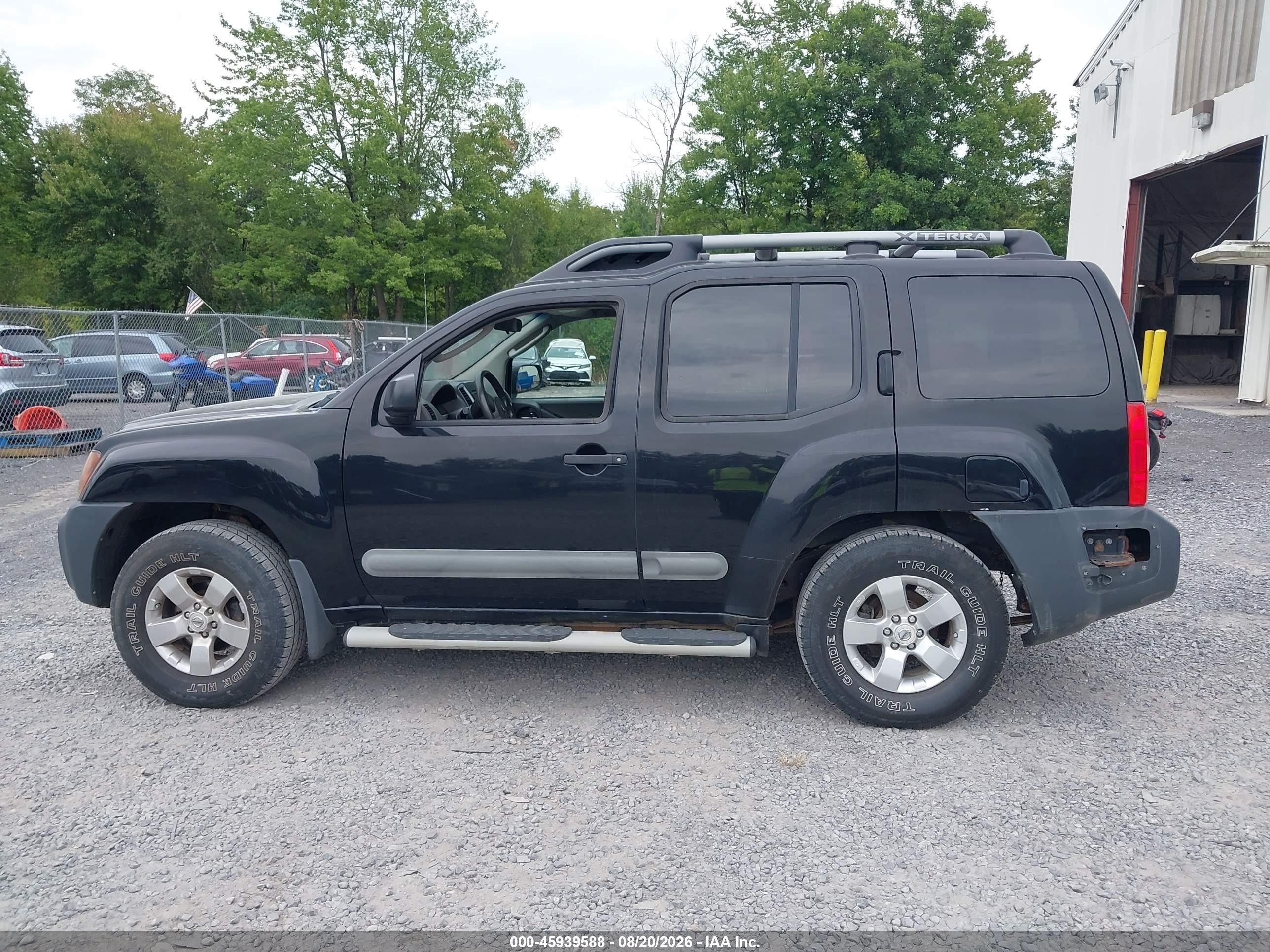 2011 Nissan Xterra S Black vin: 5N1AN0NW1BC514827
