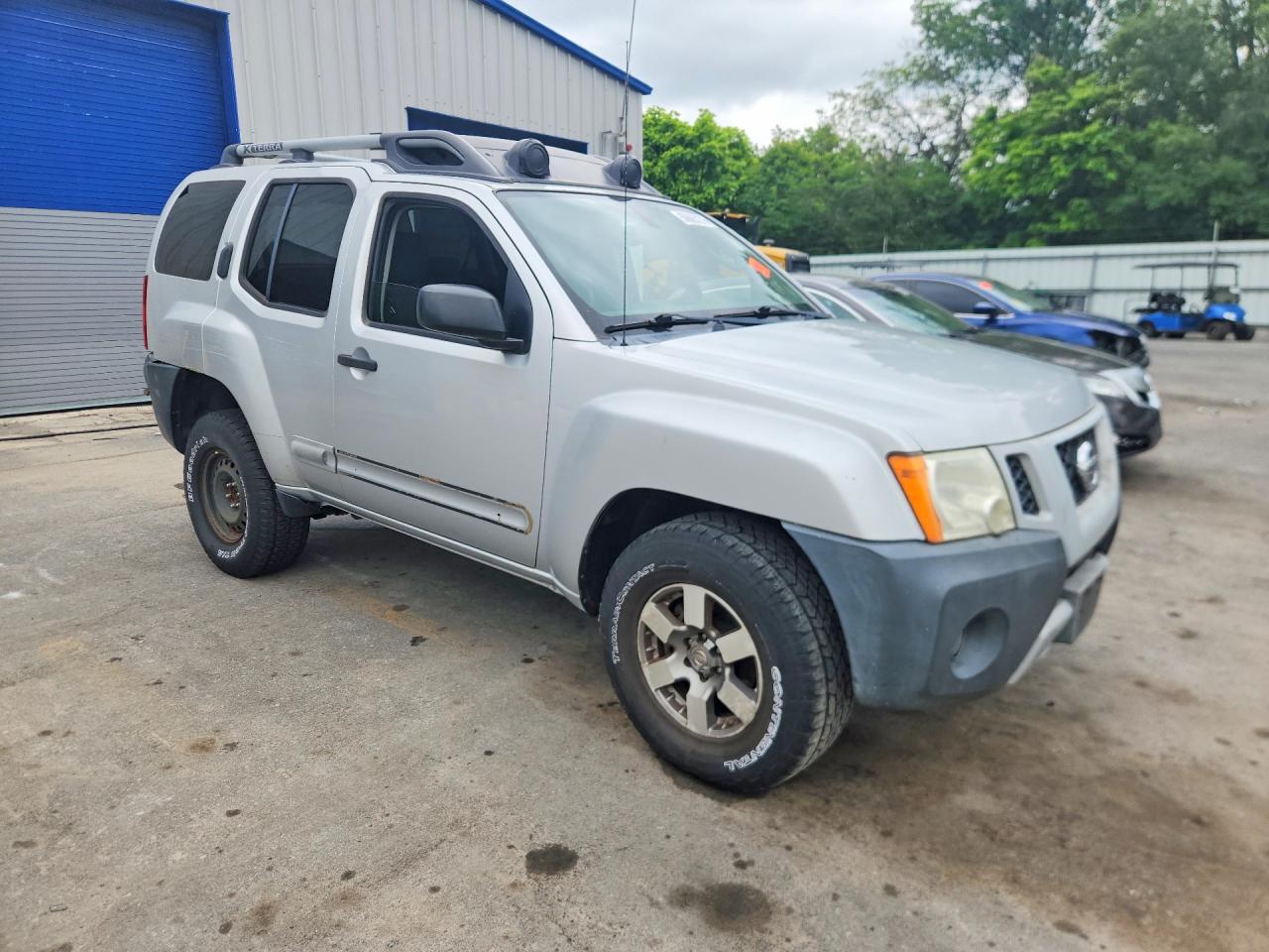 2011 Nissan Xterra Off Road/s/se Silver vin: 5N1AN0NW1BC523530
