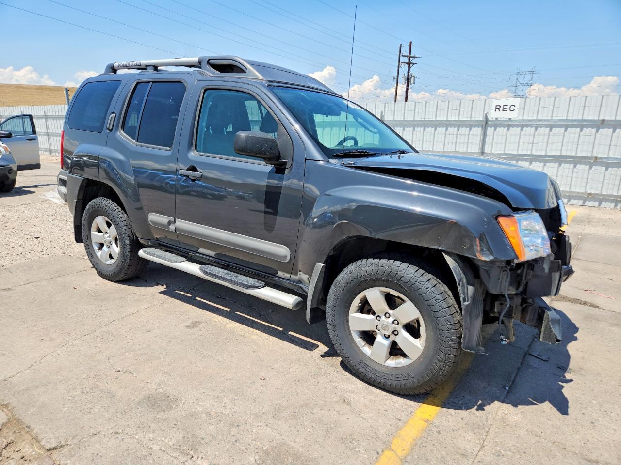 2012 Nissan Xterra X Gray vin: 5N1AN0NW1CC520130