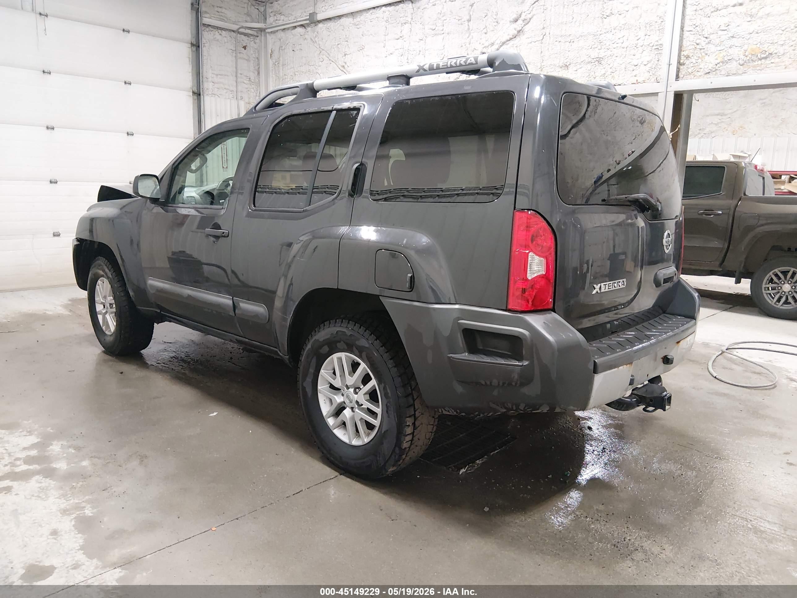 2014 Nissan Xterra Pro-4x/s/x Gray vin: 5N1AN0NW1EN808902