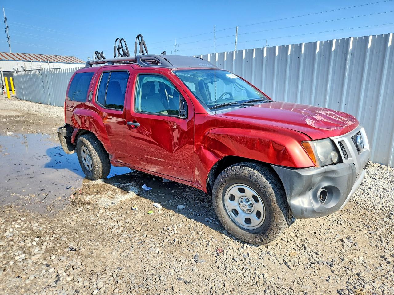 2015 Nissan Xterra X Red vin: 5N1AN0NW1FN650319