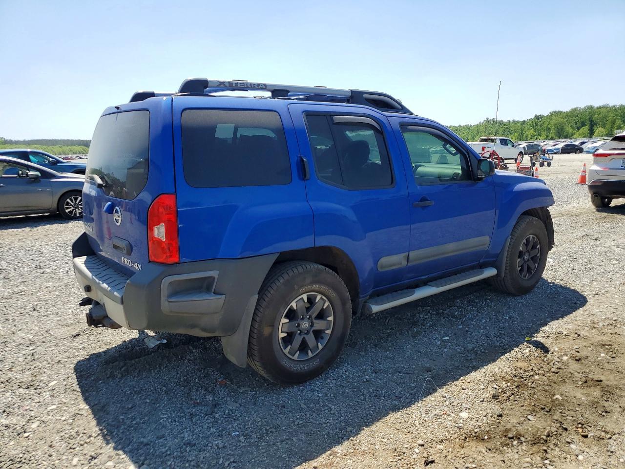 2015 Nissan Xterra Pro-4x Blue vin: 5N1AN0NW1FN653981