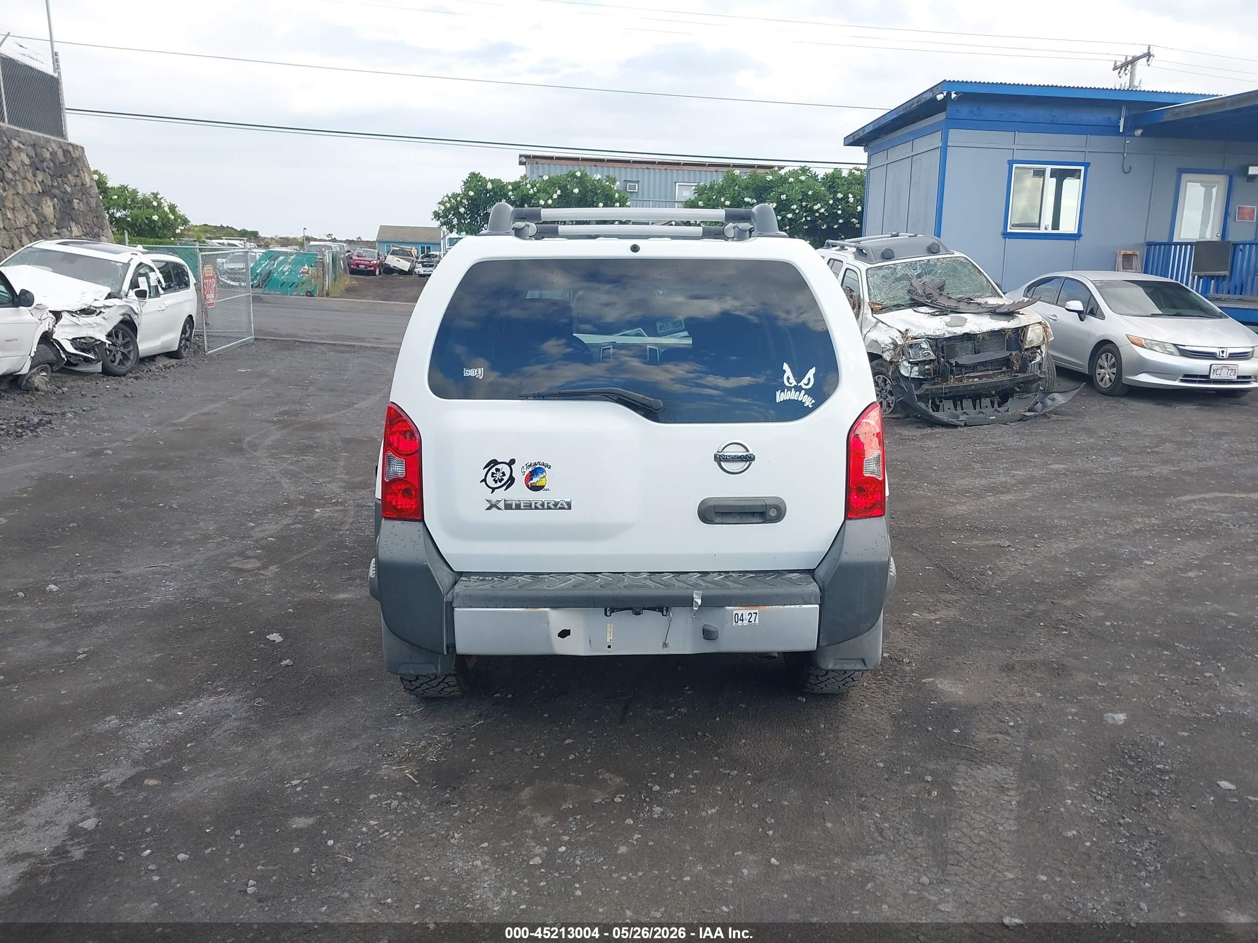 2015 Nissan Xterra S White vin: 5N1AN0NW1FN656332