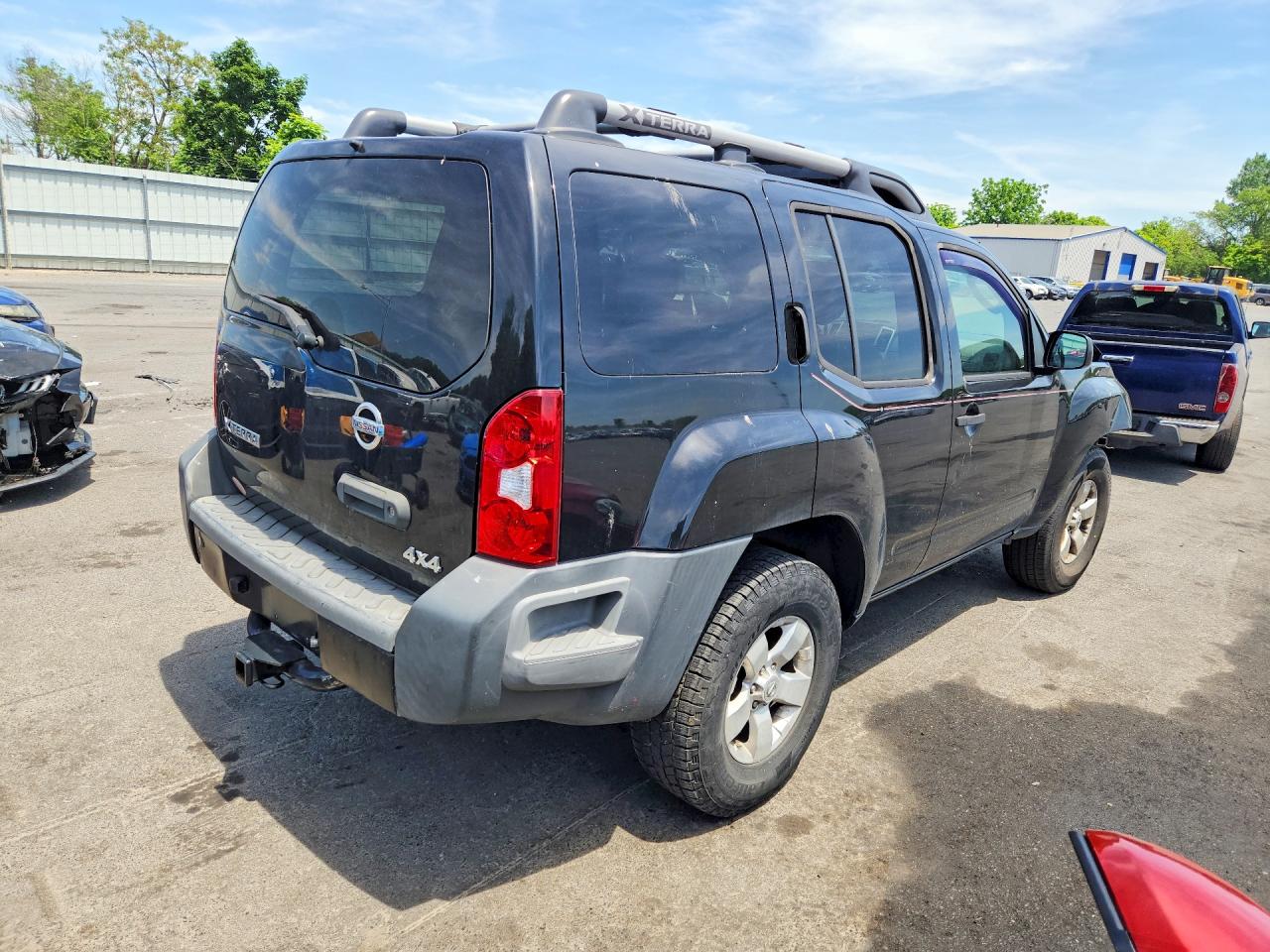 2010 Nissan Xterra X Black vin: 5N1AN0NW2AC511580