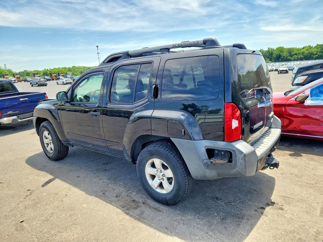 2010 Nissan Xterra X Black vin: 5N1AN0NW2AC511580