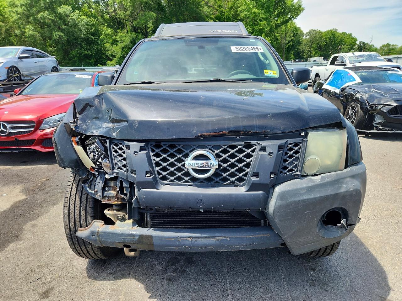 2010 Nissan Xterra X Black vin: 5N1AN0NW2AC511580