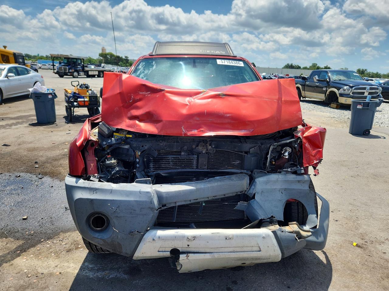 2011 Nissan Xterra X Red vin: 5N1AN0NW2BC506493