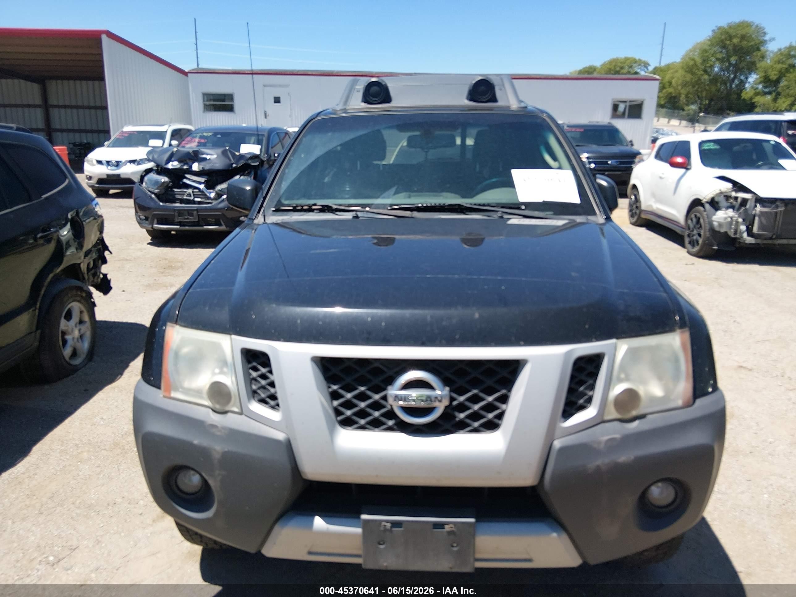 2012 Nissan Xterra Pro-4x Black vin: 5N1AN0NW2CC500758