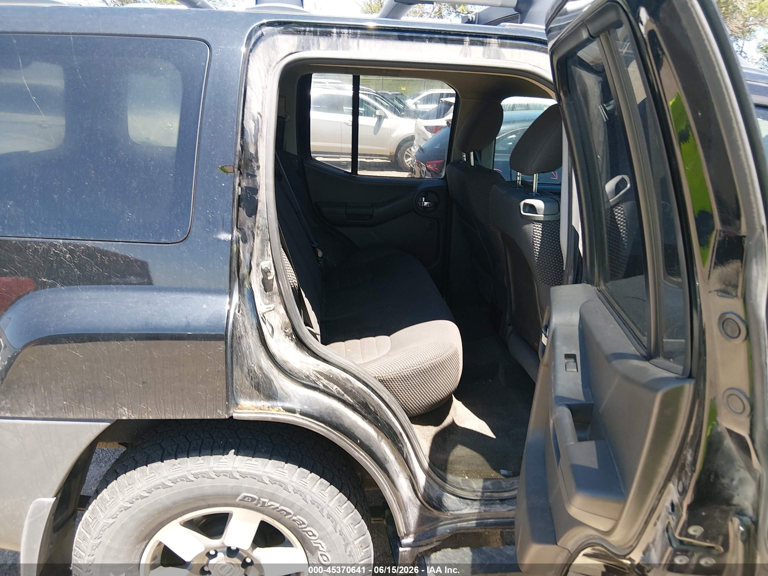 2012 Nissan Xterra Pro-4x Black vin: 5N1AN0NW2CC500758