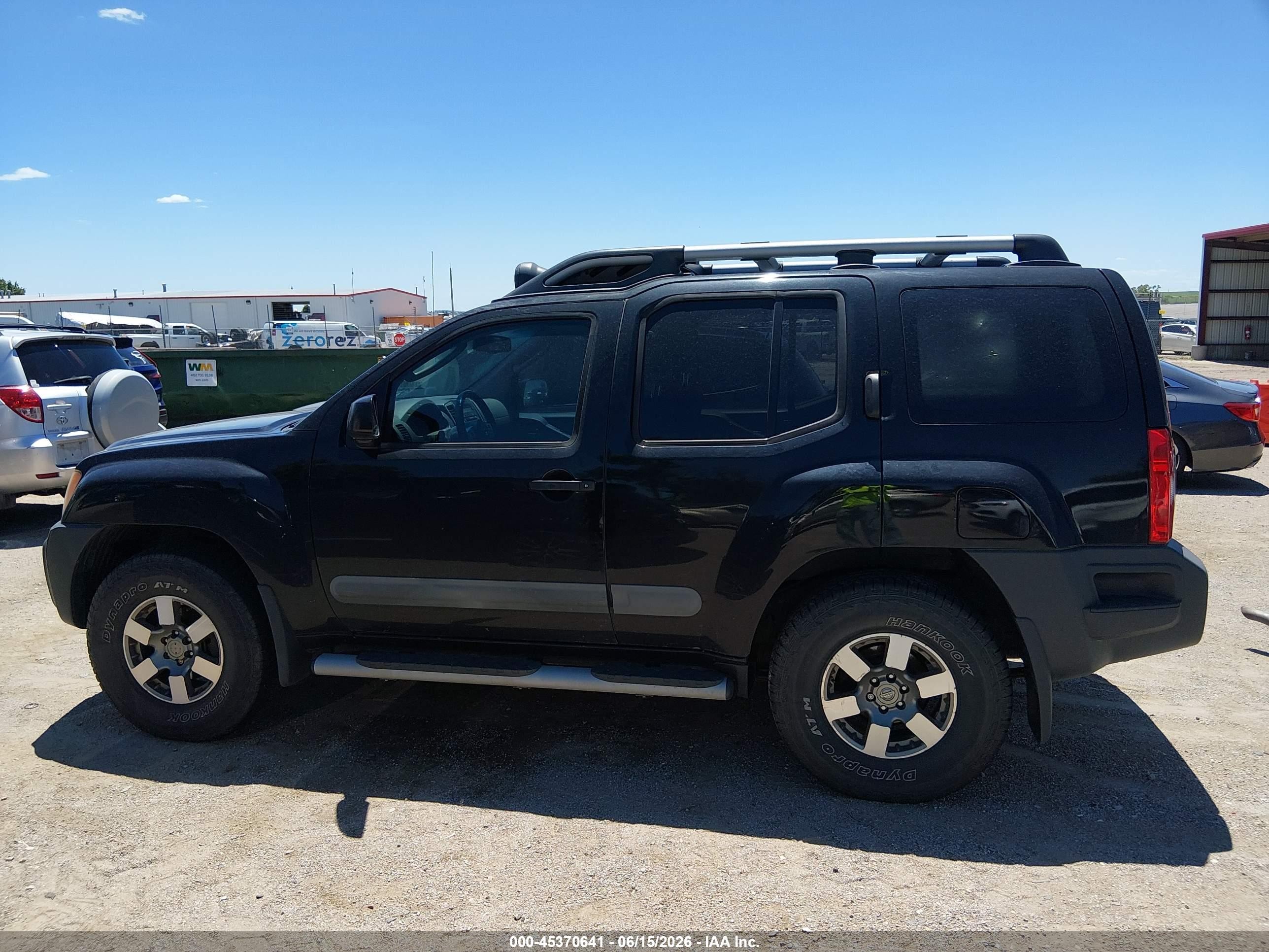 2012 Nissan Xterra Pro-4x Black vin: 5N1AN0NW2CC500758