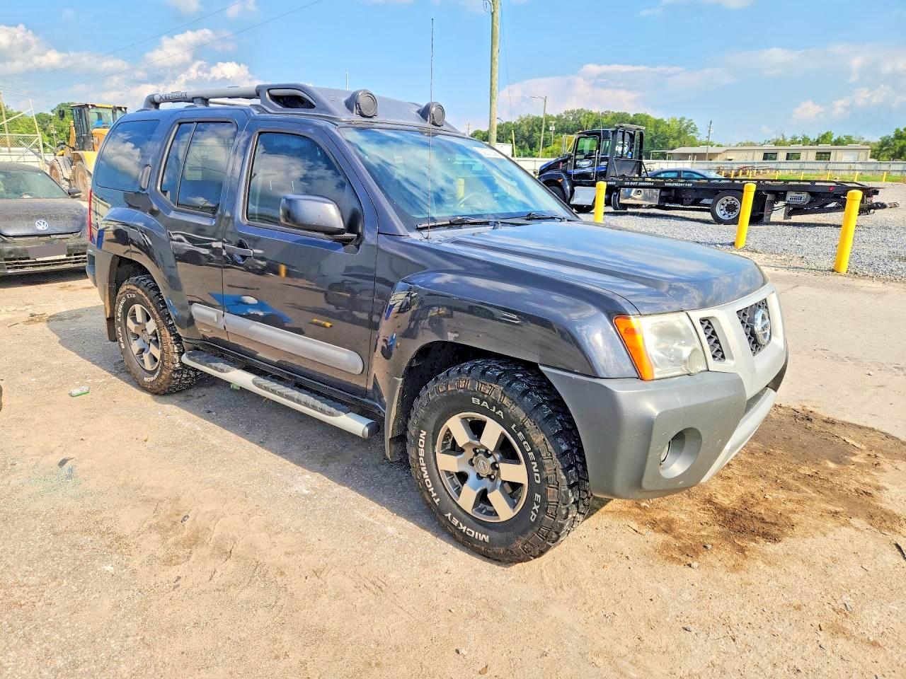 2012 Nissan Xterra X Серый vin: 5N1AN0NW2CC506463