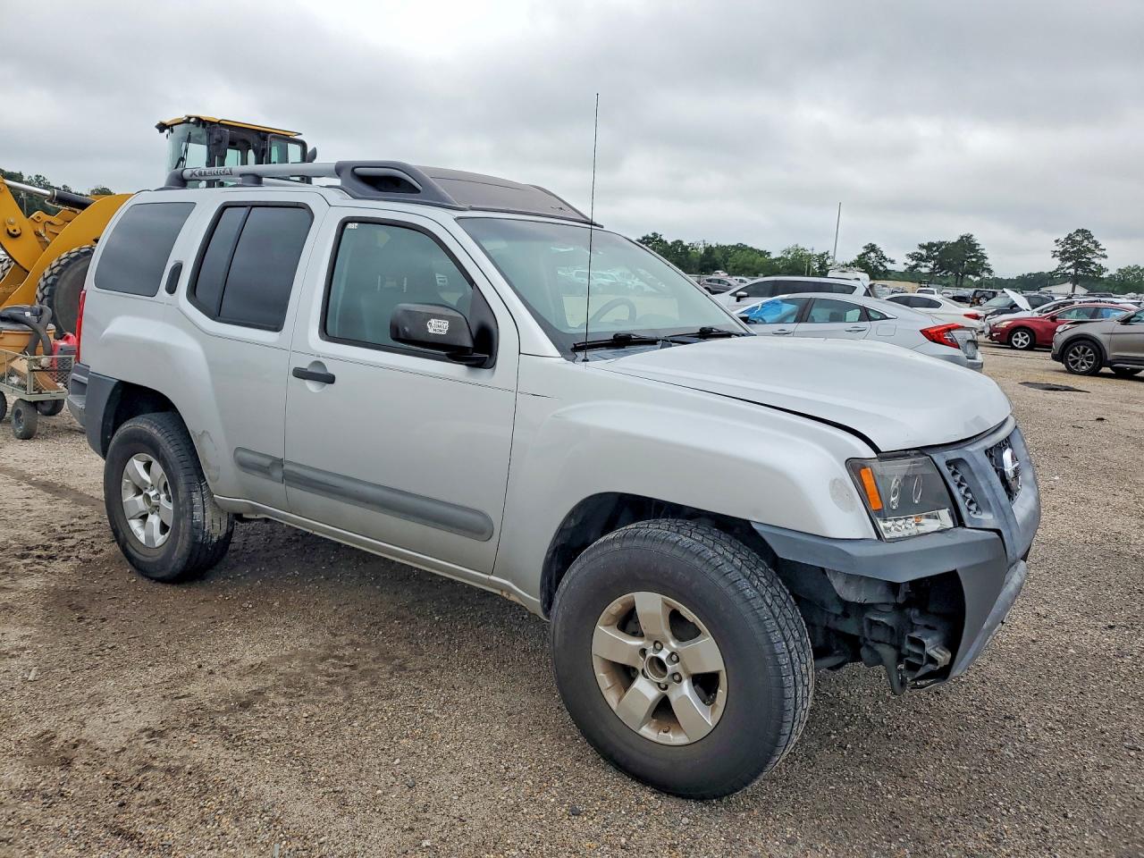2012 Nissan Xterra X Silver vin: 5N1AN0NW2CC515552