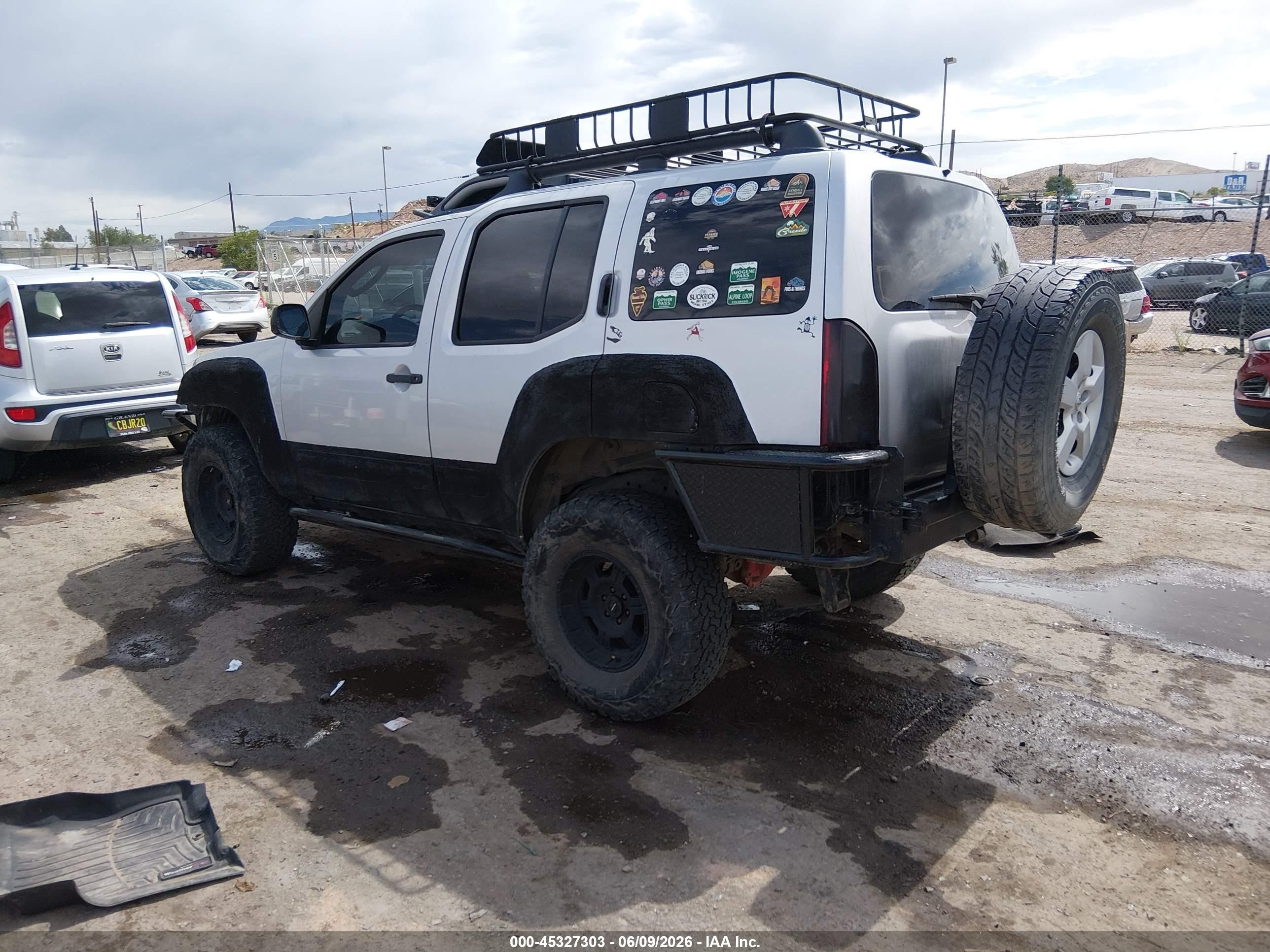 2012 Nissan Xterra Pro-4x Gray vin: 5N1AN0NW2CC523036