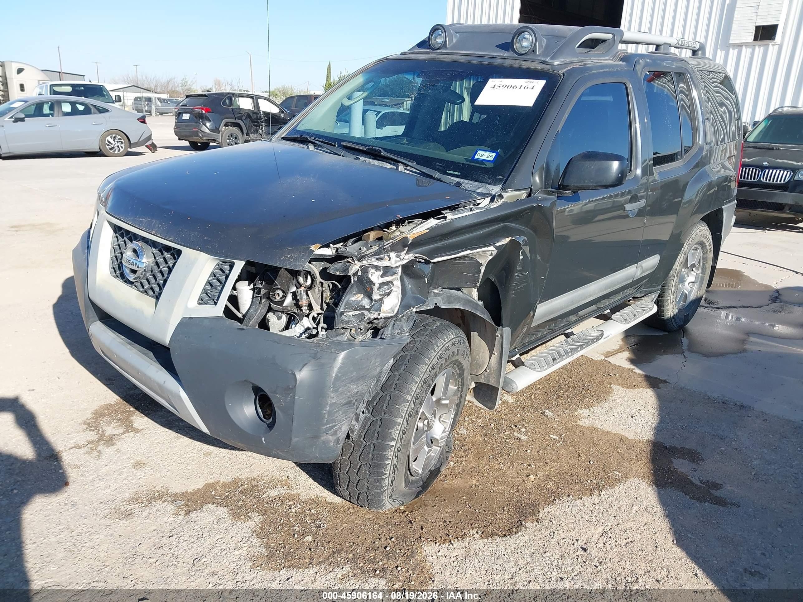 2012 Nissan Xterra Pro-4x Black vin: 5N1AN0NW2CC525949