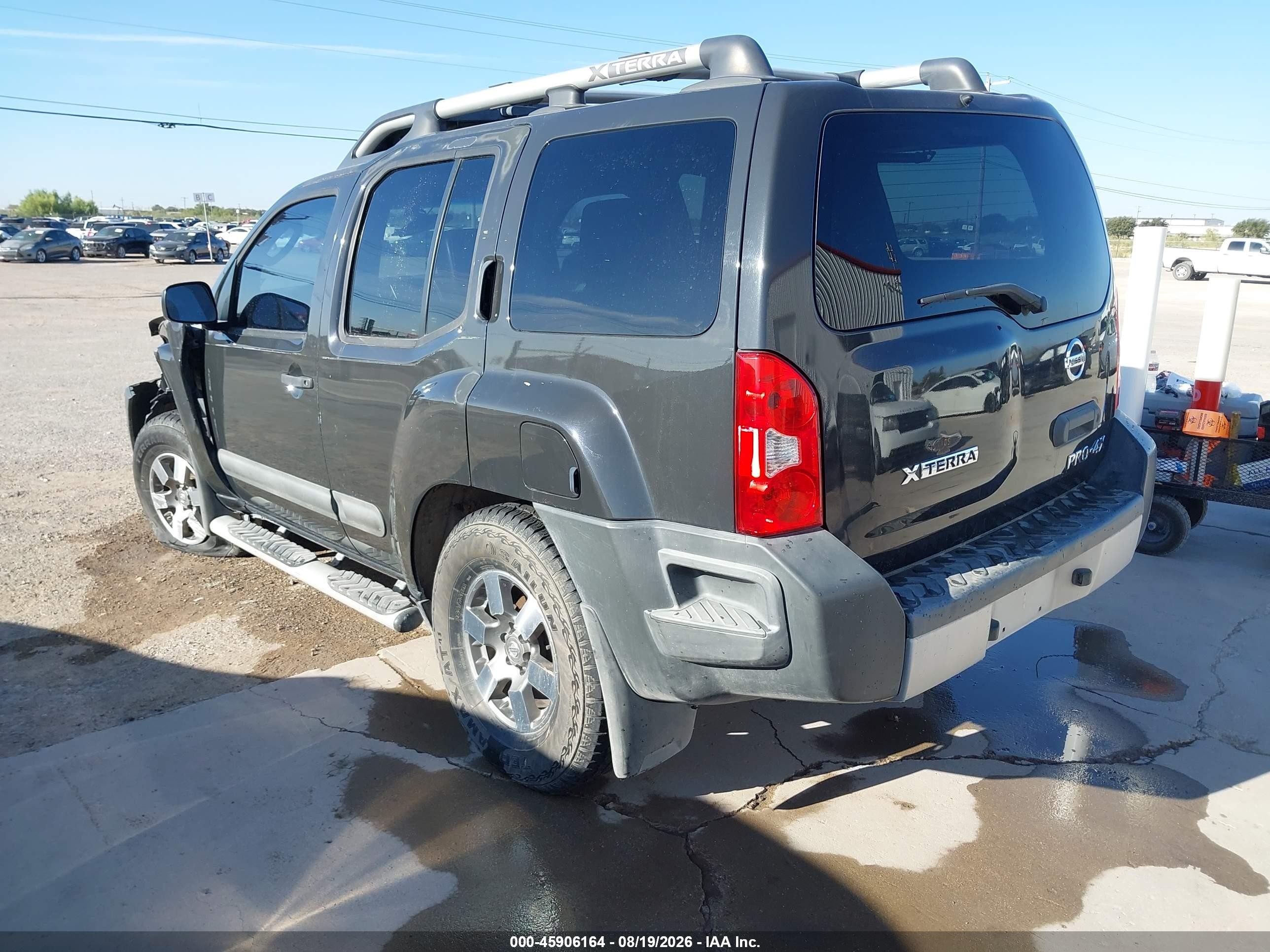2012 Nissan Xterra Pro-4x Black vin: 5N1AN0NW2CC525949