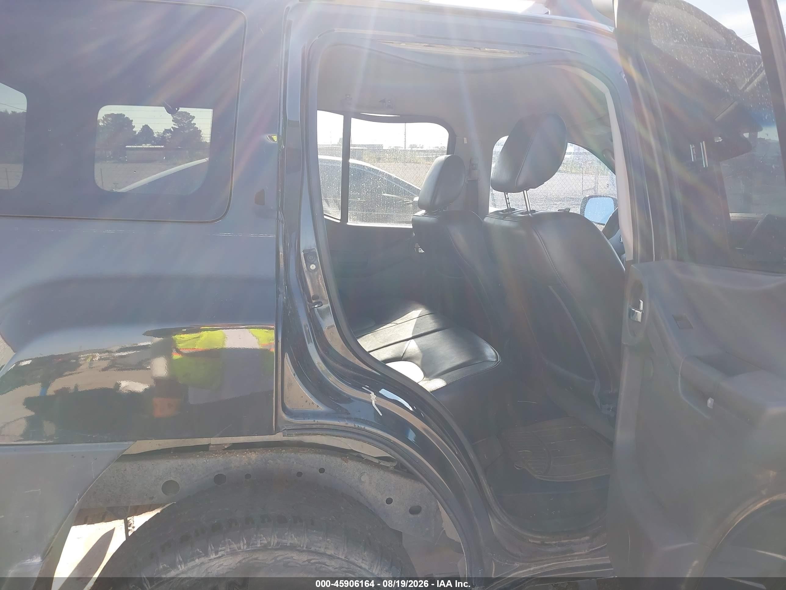 2012 Nissan Xterra Pro-4x Black vin: 5N1AN0NW2CC525949