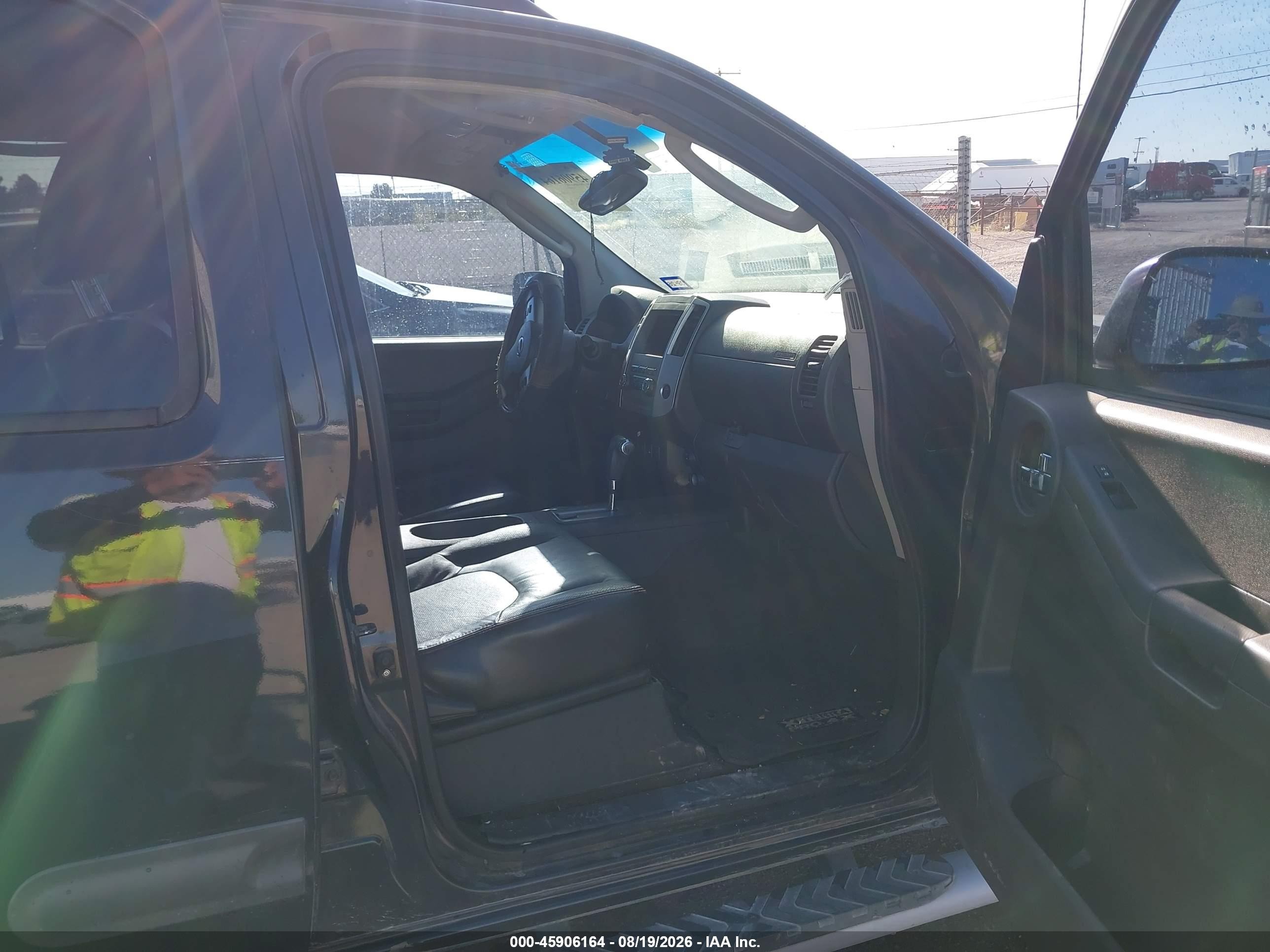 2012 Nissan Xterra Pro-4x Black vin: 5N1AN0NW2CC525949