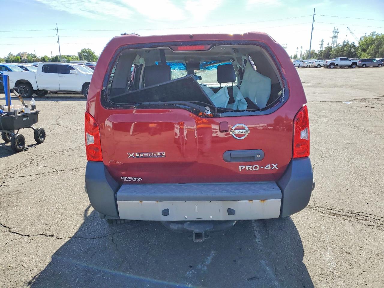 2014 Nissan Xterra X Burgundy vin: 5N1AN0NW2EN804471