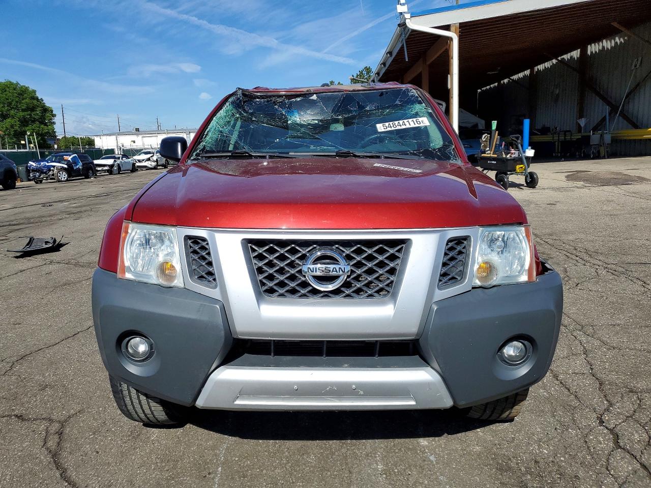 2014 Nissan Xterra X Burgundy vin: 5N1AN0NW2EN804471
