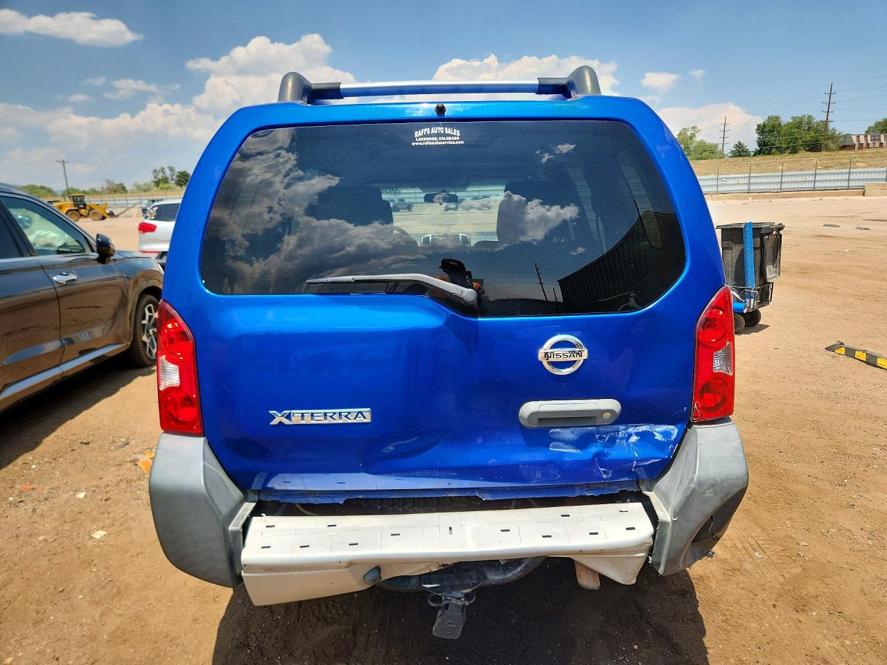 2015 Nissan Xterra S Blue vin: 5N1AN0NW2FN651284