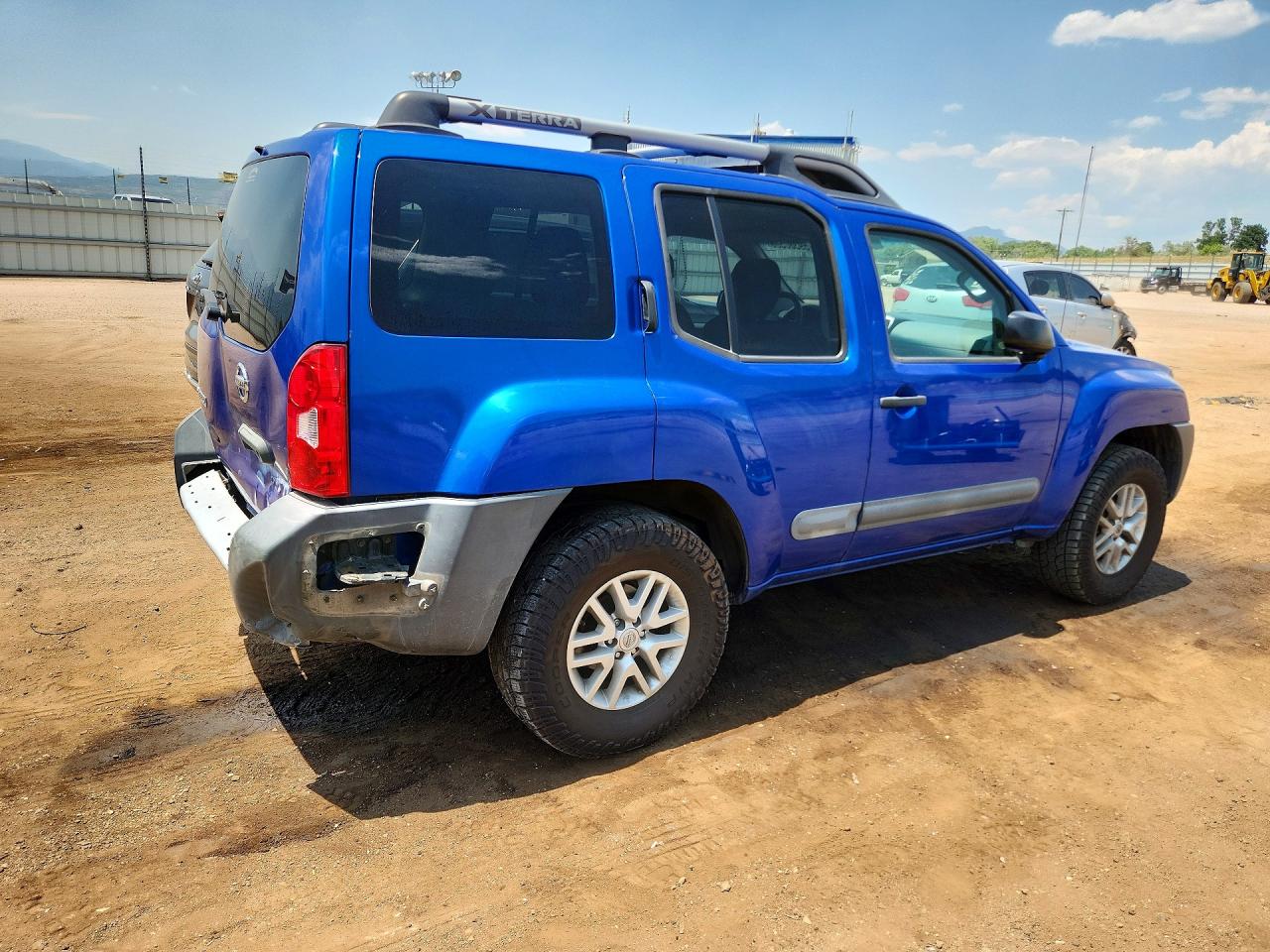 2015 Nissan Xterra S Blue vin: 5N1AN0NW2FN651284