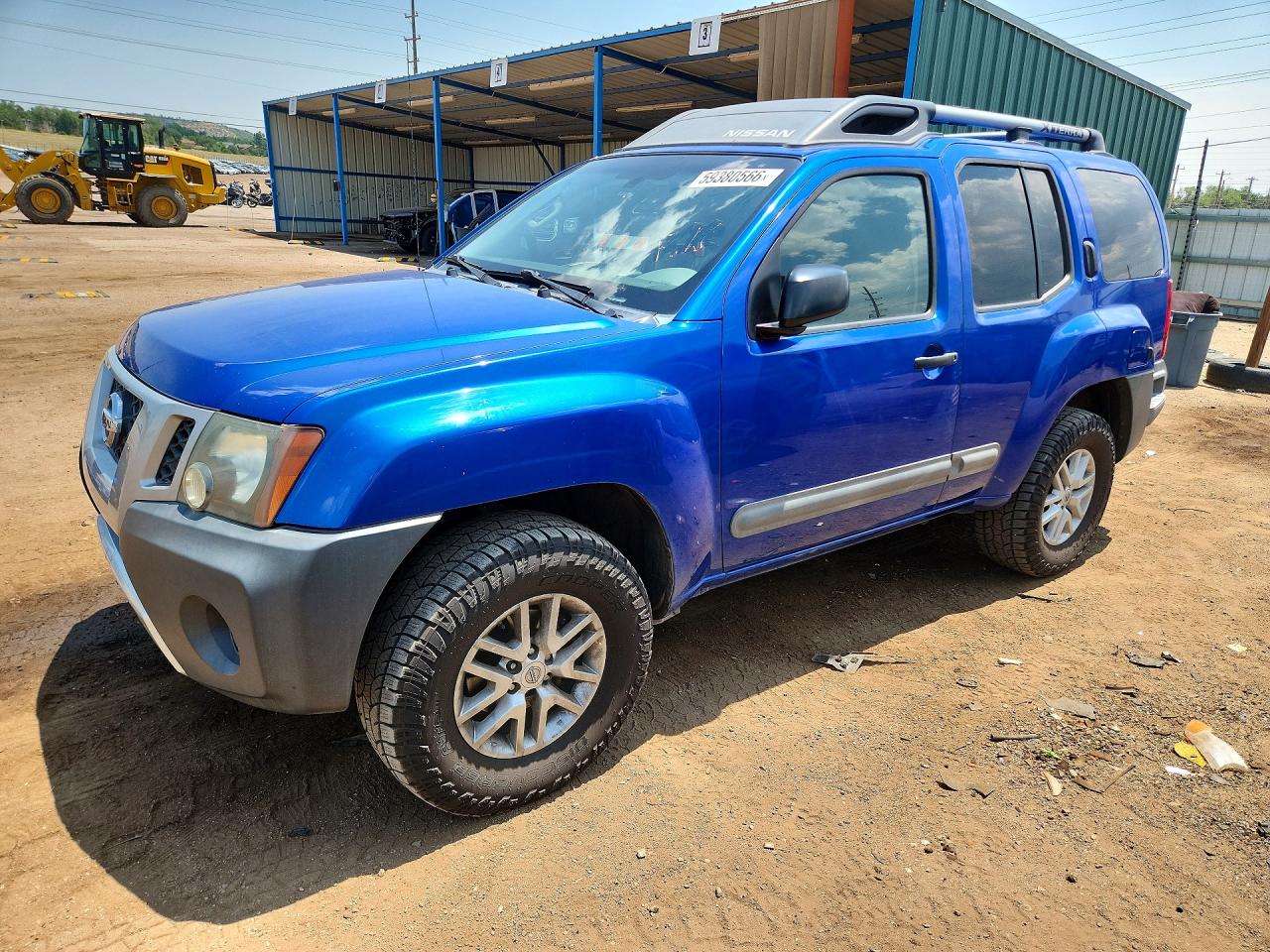 2015 Nissan Xterra S Blue vin: 5N1AN0NW2FN651284