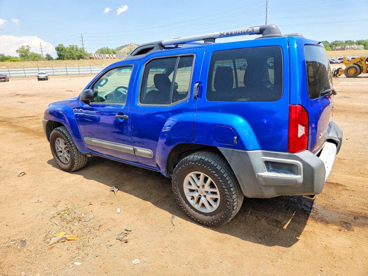 2015 Nissan Xterra S Blue vin: 5N1AN0NW2FN651284