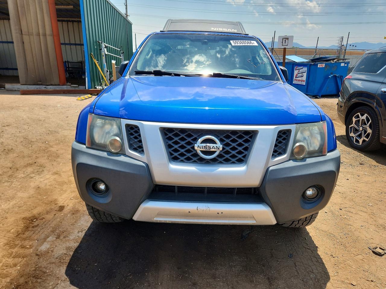 2015 Nissan Xterra S Blue vin: 5N1AN0NW2FN651284