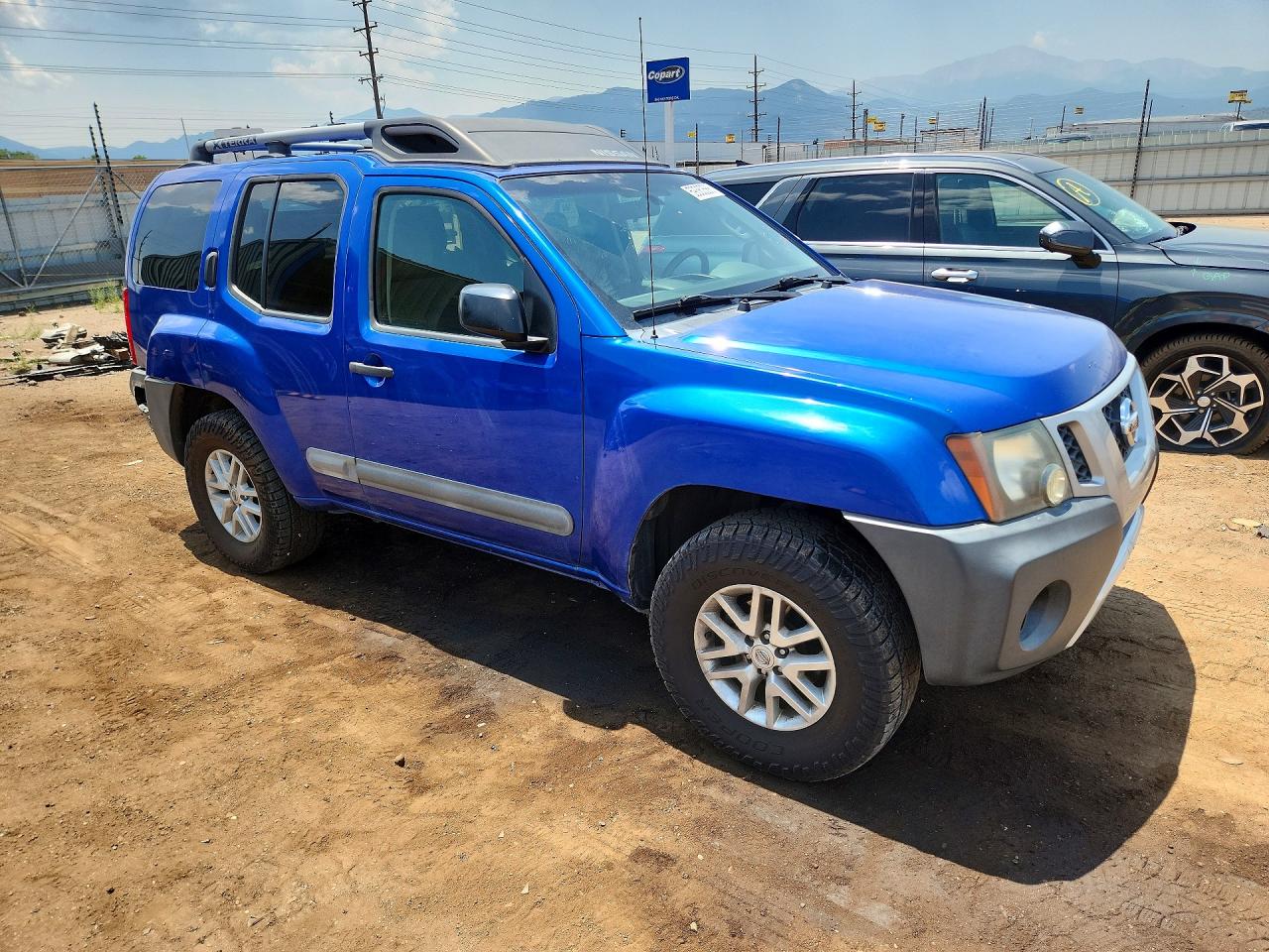 2015 Nissan Xterra S Blue vin: 5N1AN0NW2FN651284