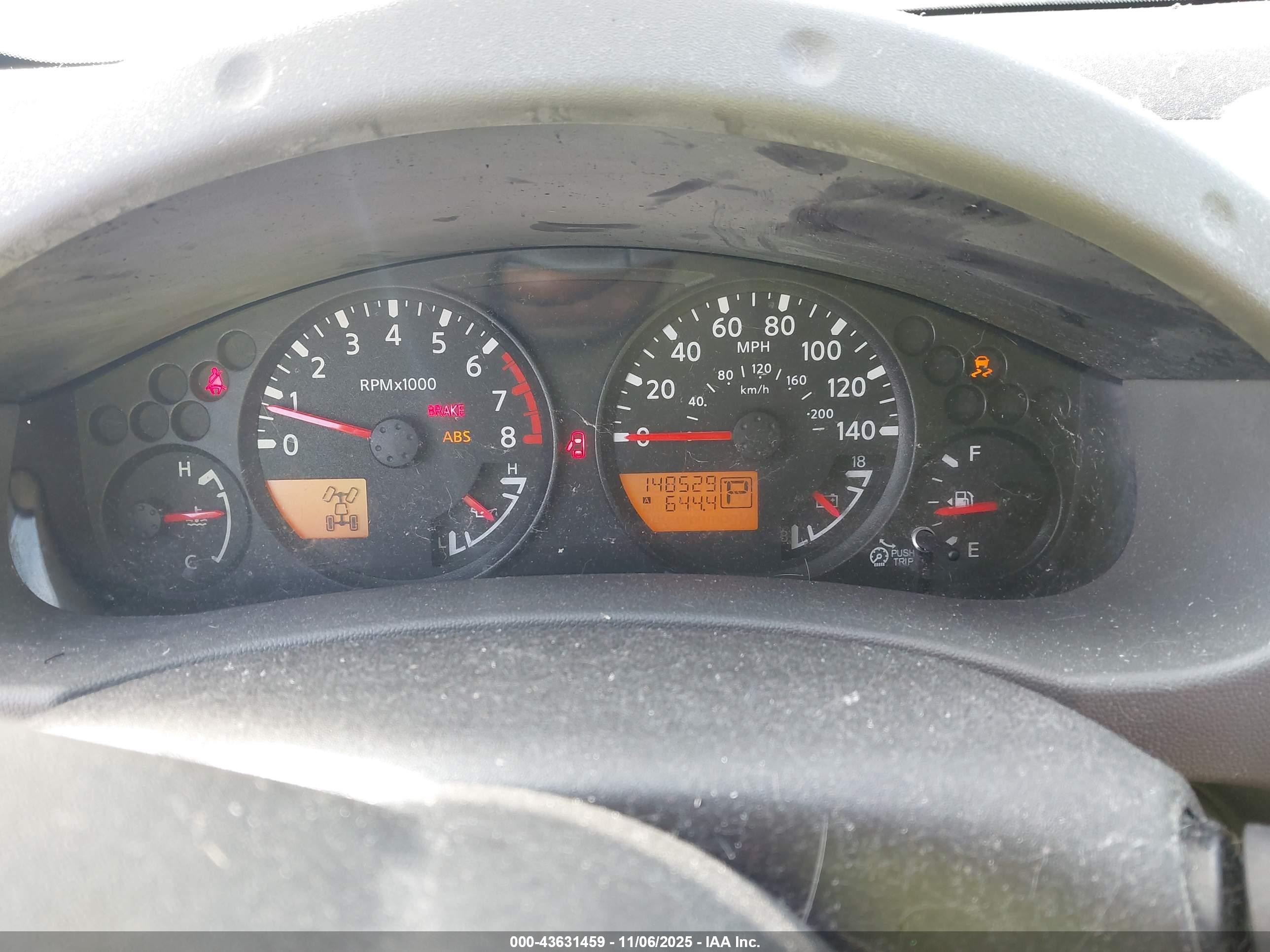 2015 Nissan Xterra S Red vin: 5N1AN0NW2FN653441