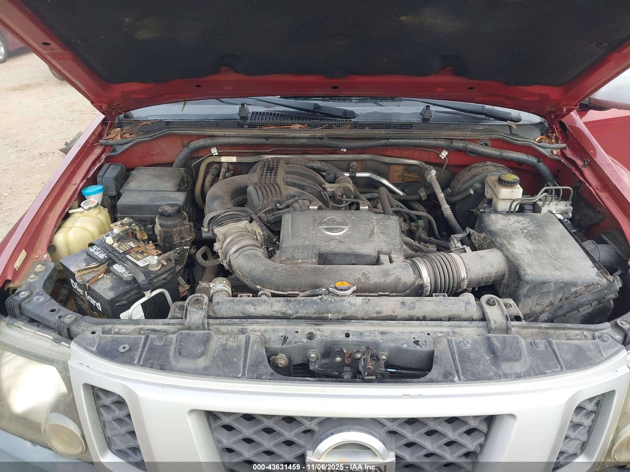 2015 Nissan Xterra S Red vin: 5N1AN0NW2FN653441