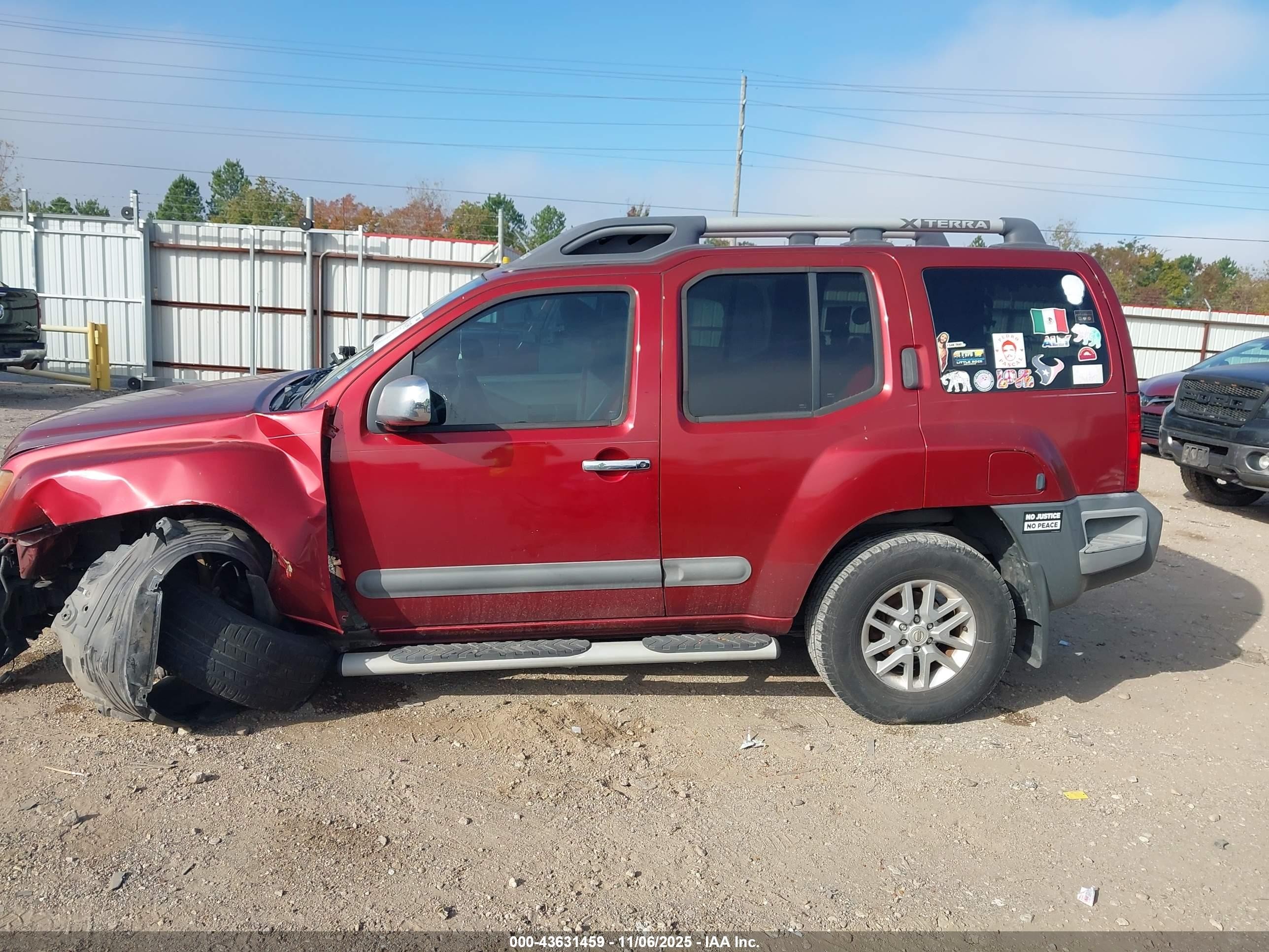 2015 Nissan Xterra S Red vin: 5N1AN0NW2FN653441