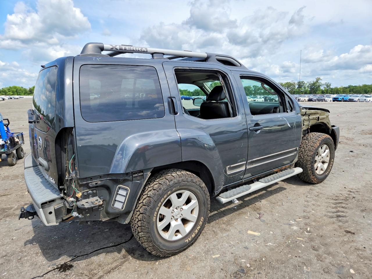 2010 Nissan Xterra X Gray vin: 5N1AN0NW3AC514407