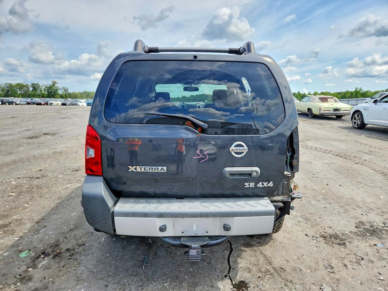 2010 Nissan Xterra X Gray vin: 5N1AN0NW3AC514407