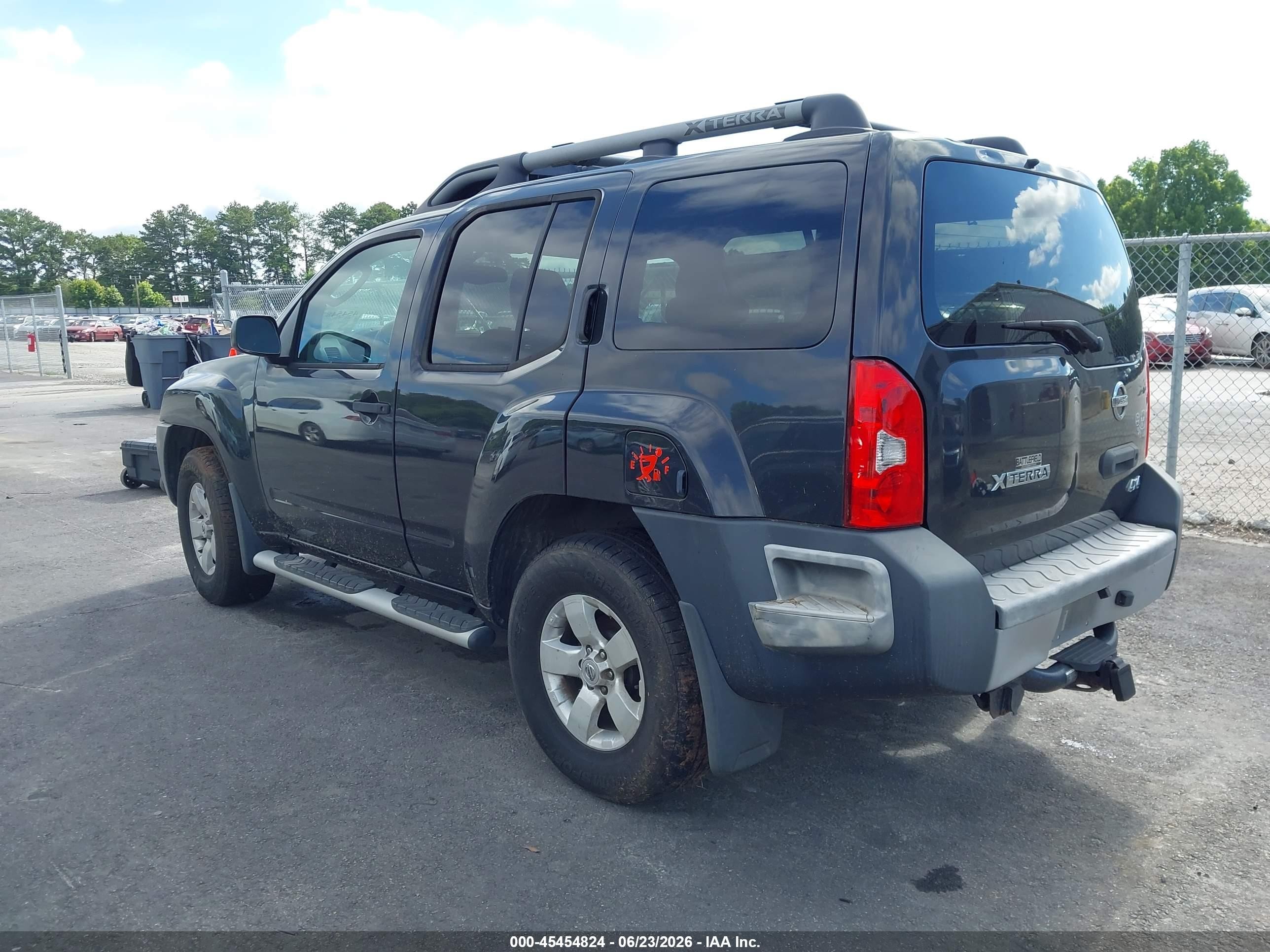 2010 Nissan Xterra S Gray vin: 5N1AN0NW3AC514519