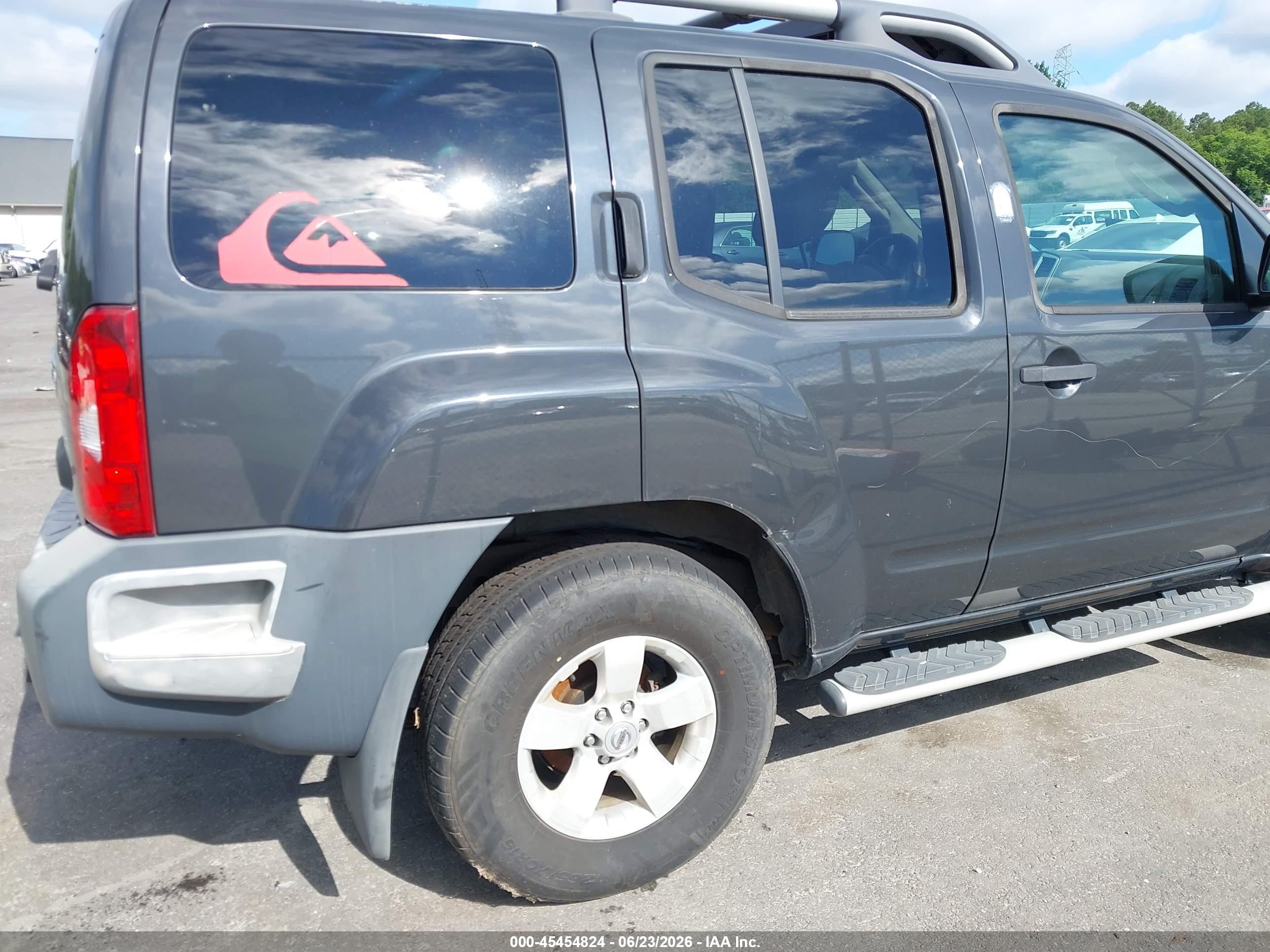 2010 Nissan Xterra S Gray vin: 5N1AN0NW3AC514519
