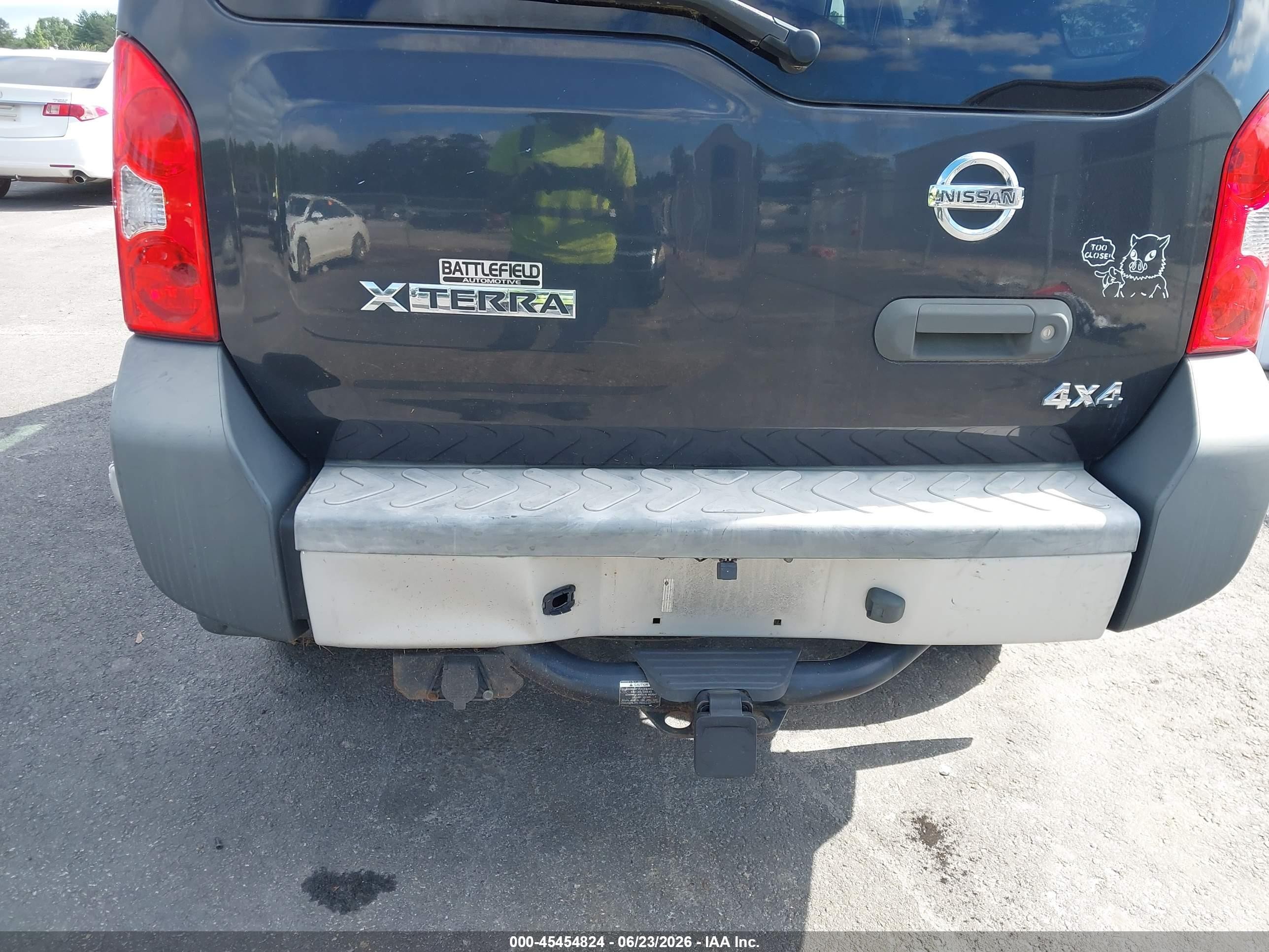 2010 Nissan Xterra S Gray vin: 5N1AN0NW3AC514519