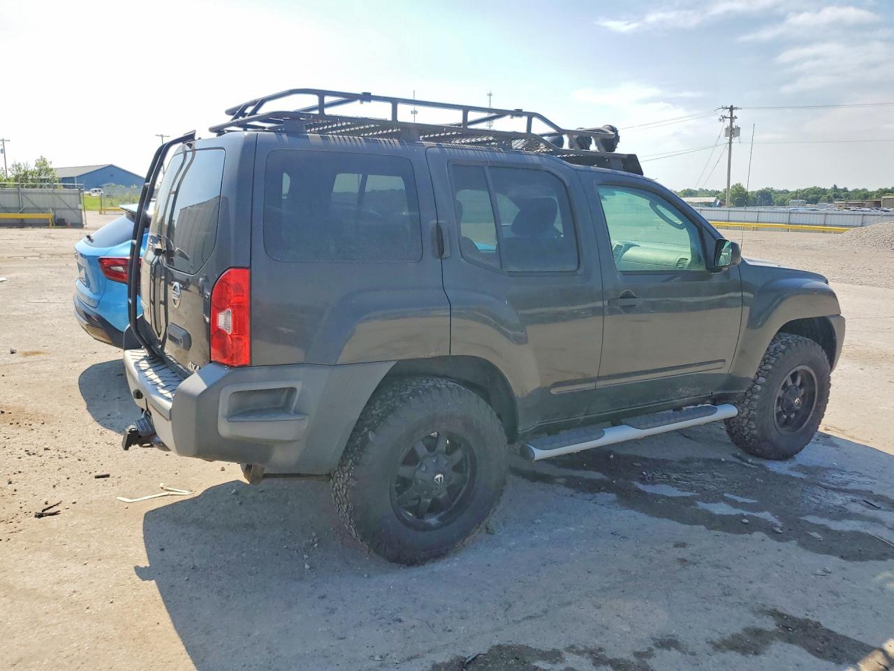 2010 Nissan Xterra X Gray vin: 5N1AN0NW3AC518036
