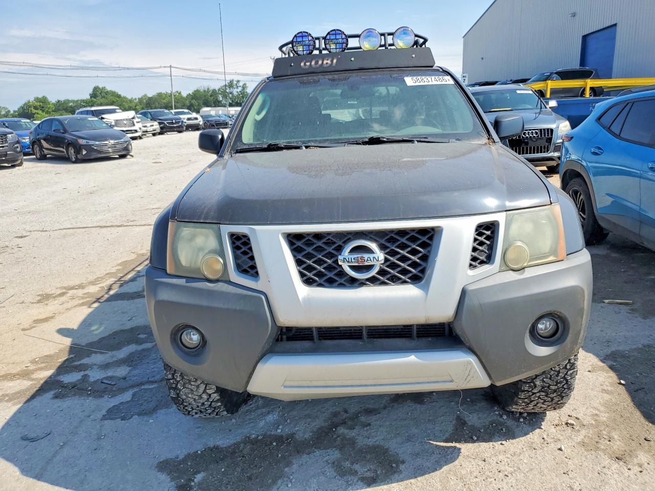 2010 Nissan Xterra X Gray vin: 5N1AN0NW3AC518036