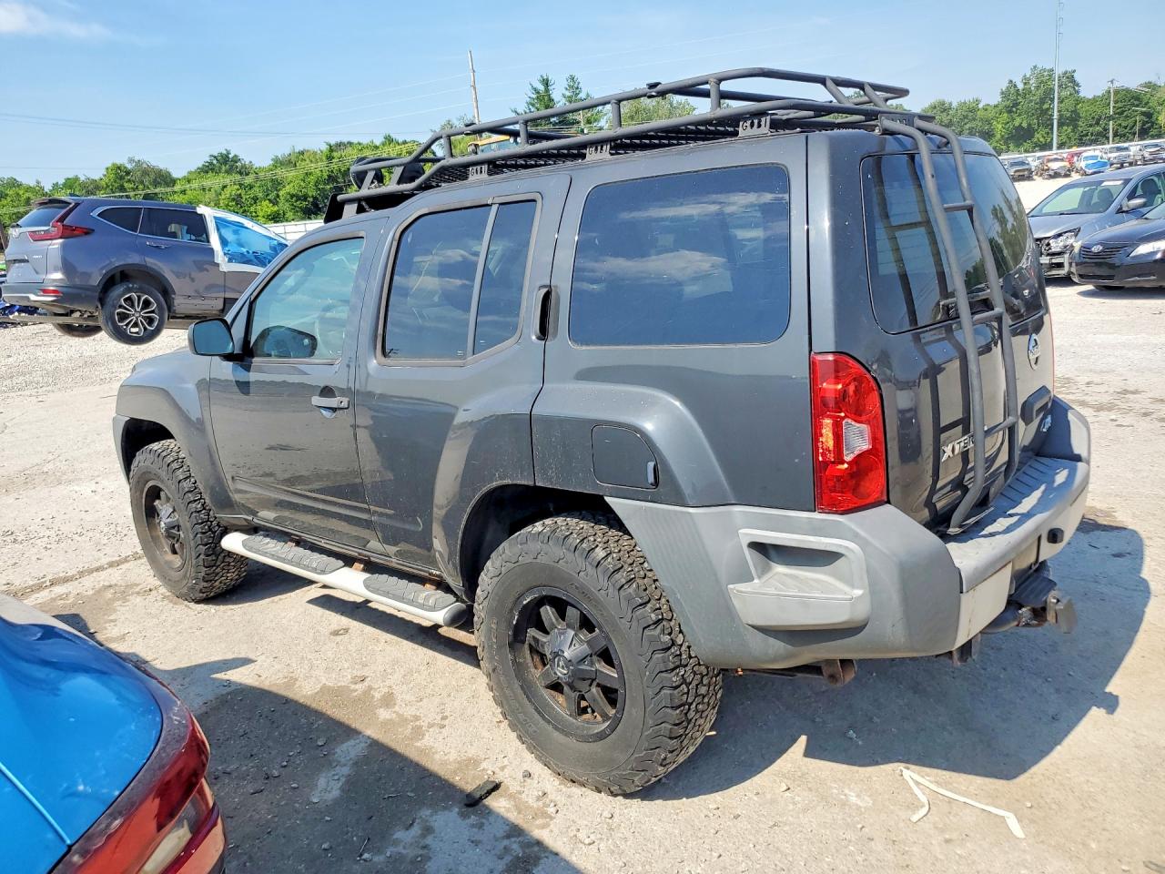 2010 Nissan Xterra X Gray vin: 5N1AN0NW3AC518036