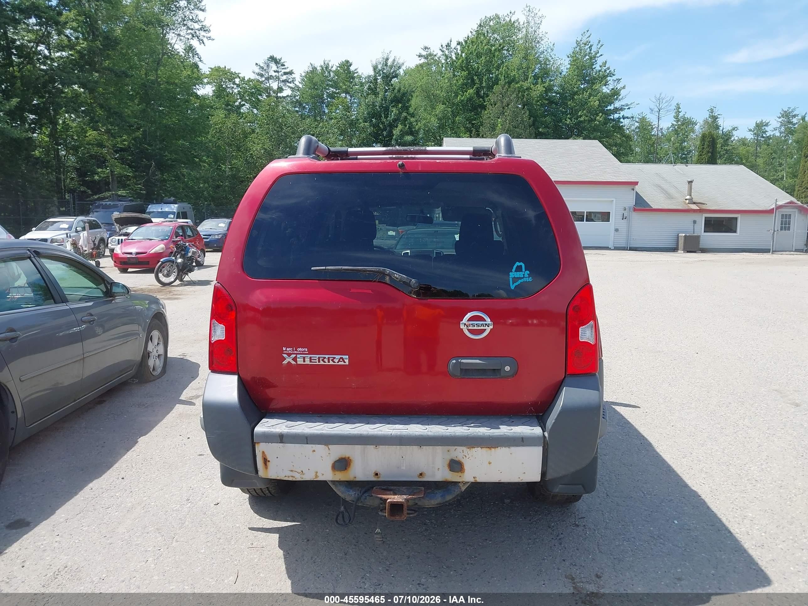 2011 Nissan Xterra S Красный vin: 5N1AN0NW3BC502114