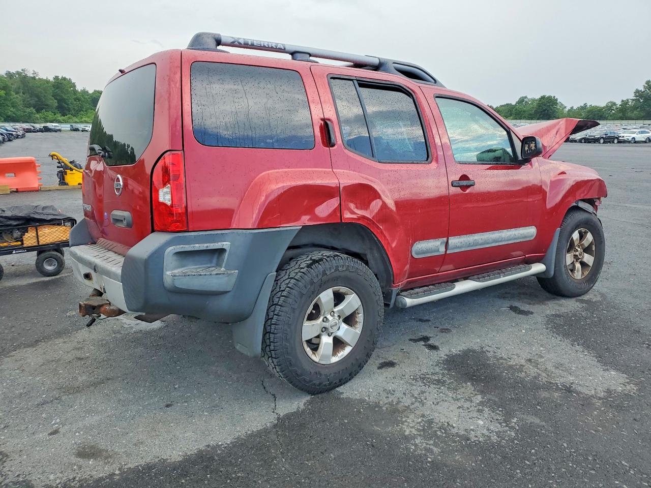 2011 Nissan Xterra X Burgundy vin: 5N1AN0NW3BC502775