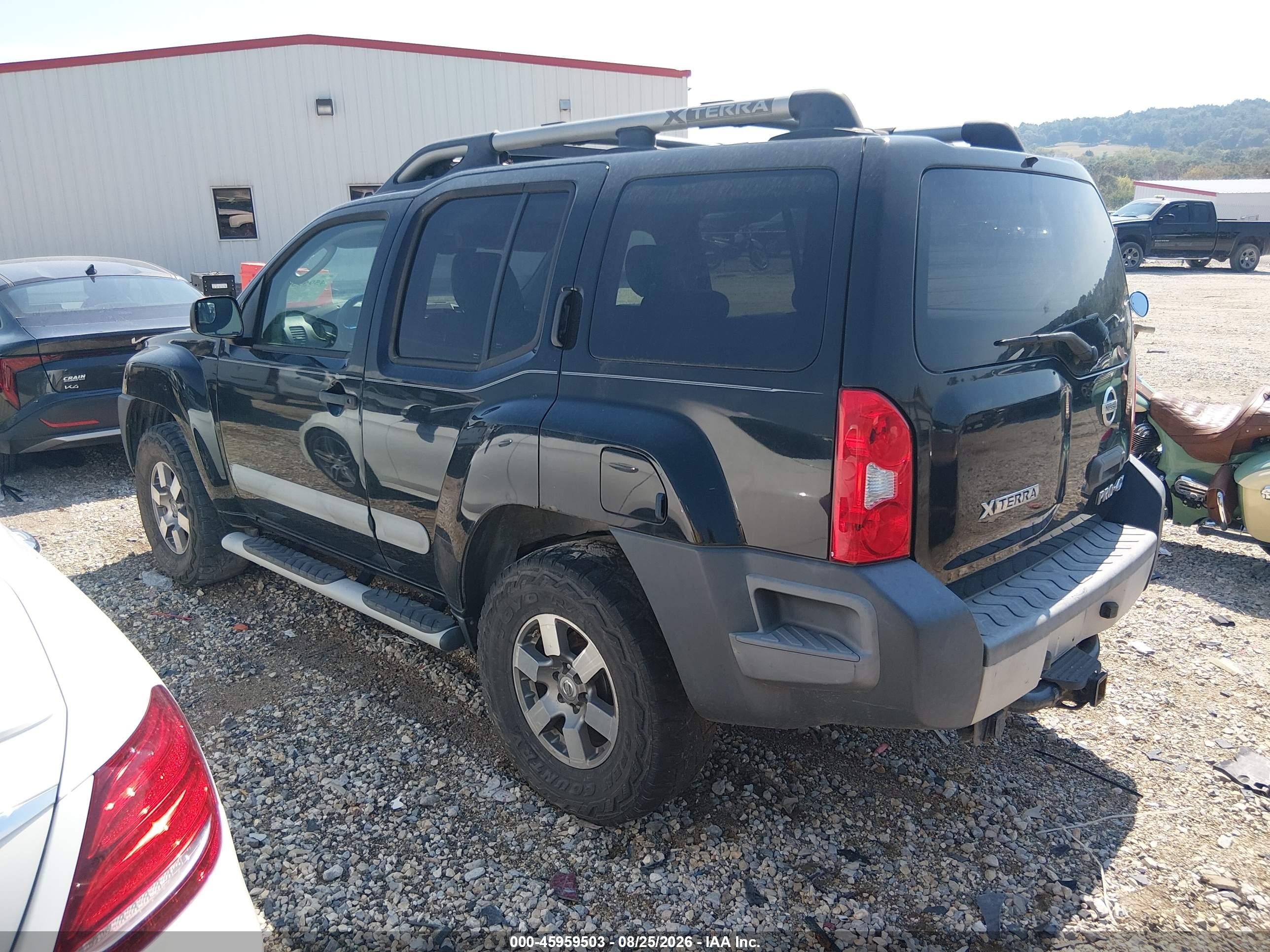 2011 Nissan Xterra Pro-4x Black vin: 5N1AN0NW3BC515459