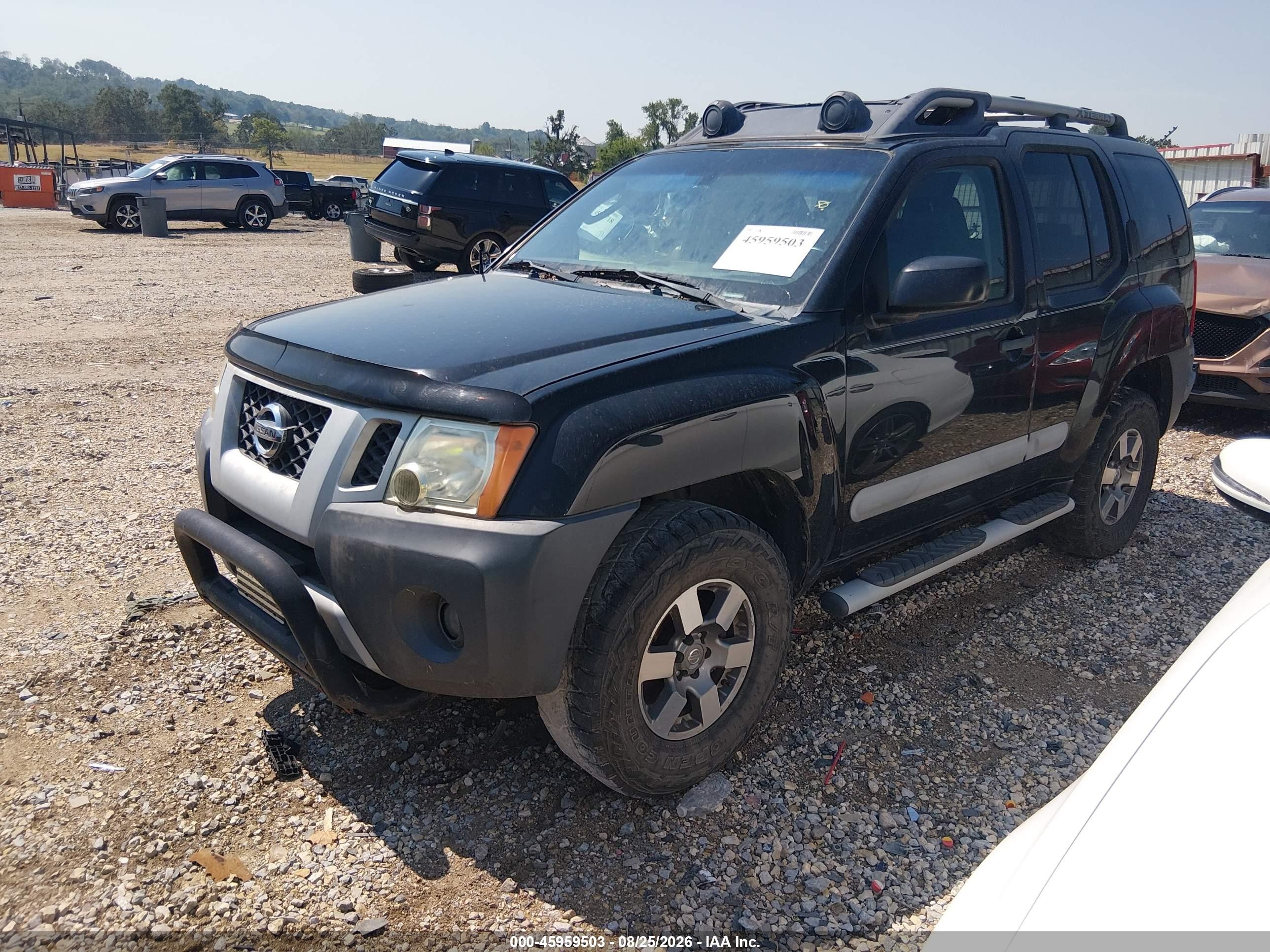 2011 Nissan Xterra Pro-4x Black vin: 5N1AN0NW3BC515459