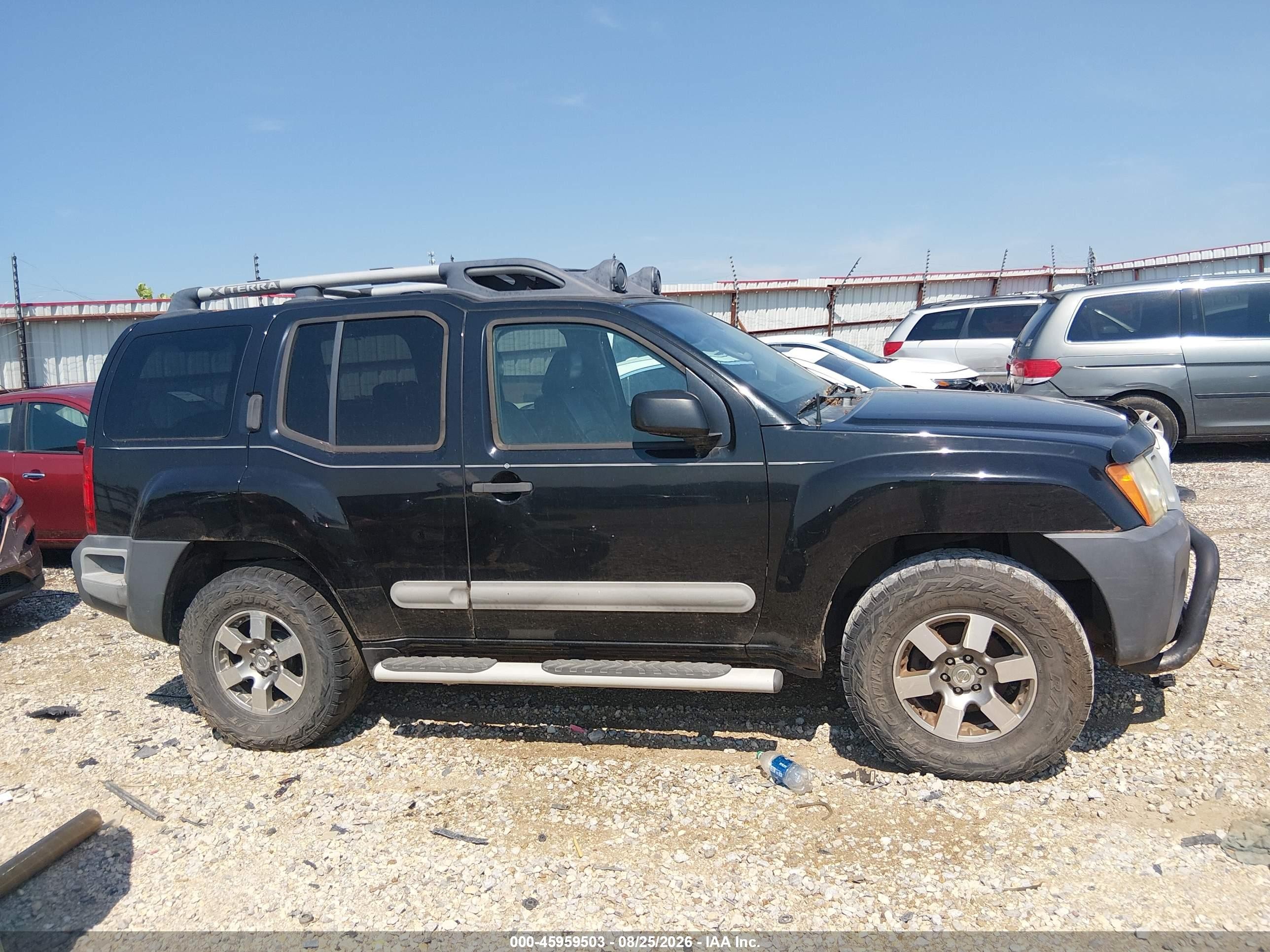 2011 Nissan Xterra Pro-4x Black vin: 5N1AN0NW3BC515459