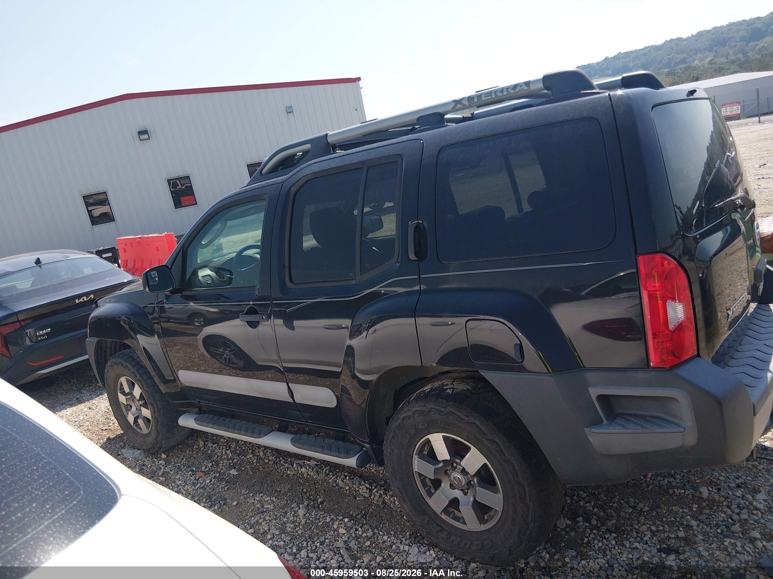 2011 Nissan Xterra Pro-4x Black vin: 5N1AN0NW3BC515459